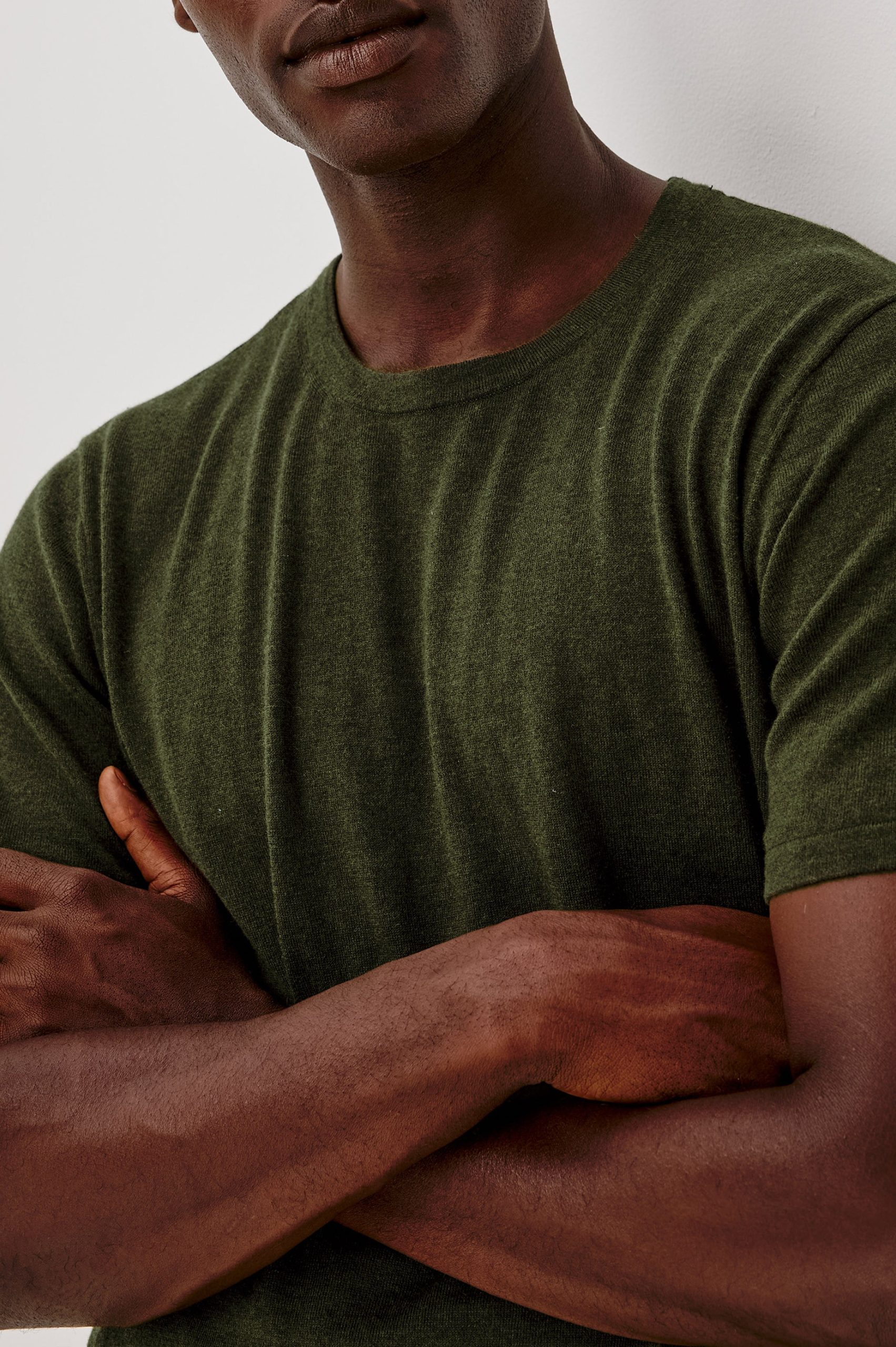 MASON COTTON CASHMERE T-SHIRT - HEMLOCK - Image 2