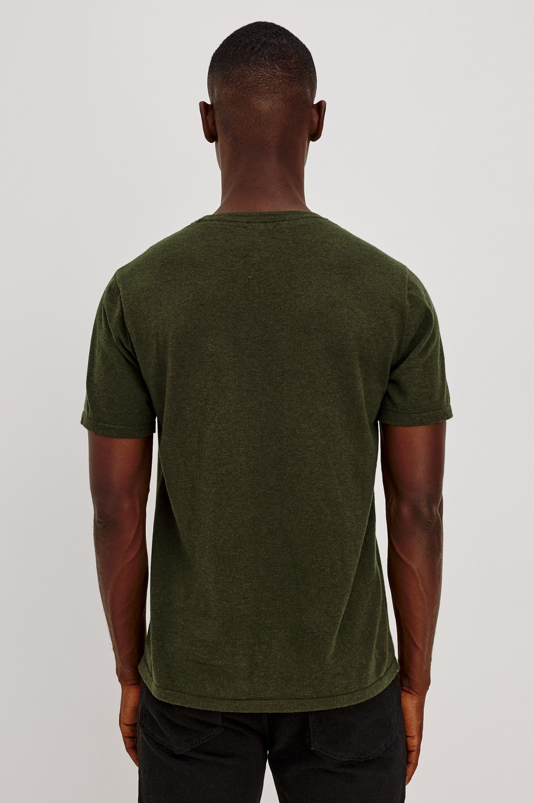 MASON COTTON CASHMERE T-SHIRT - HEMLOCK - Image 5