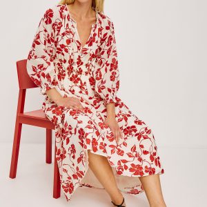 MATIA DRESS - RED JASMINE