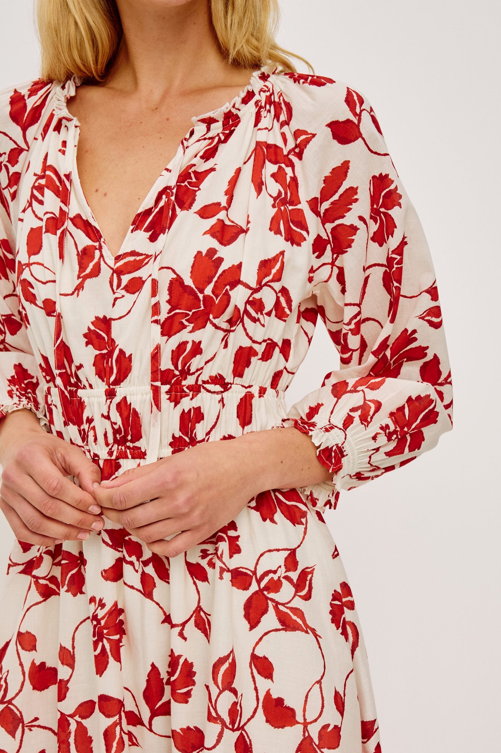 MATIA DRESS - RED JASMINE - Image 2