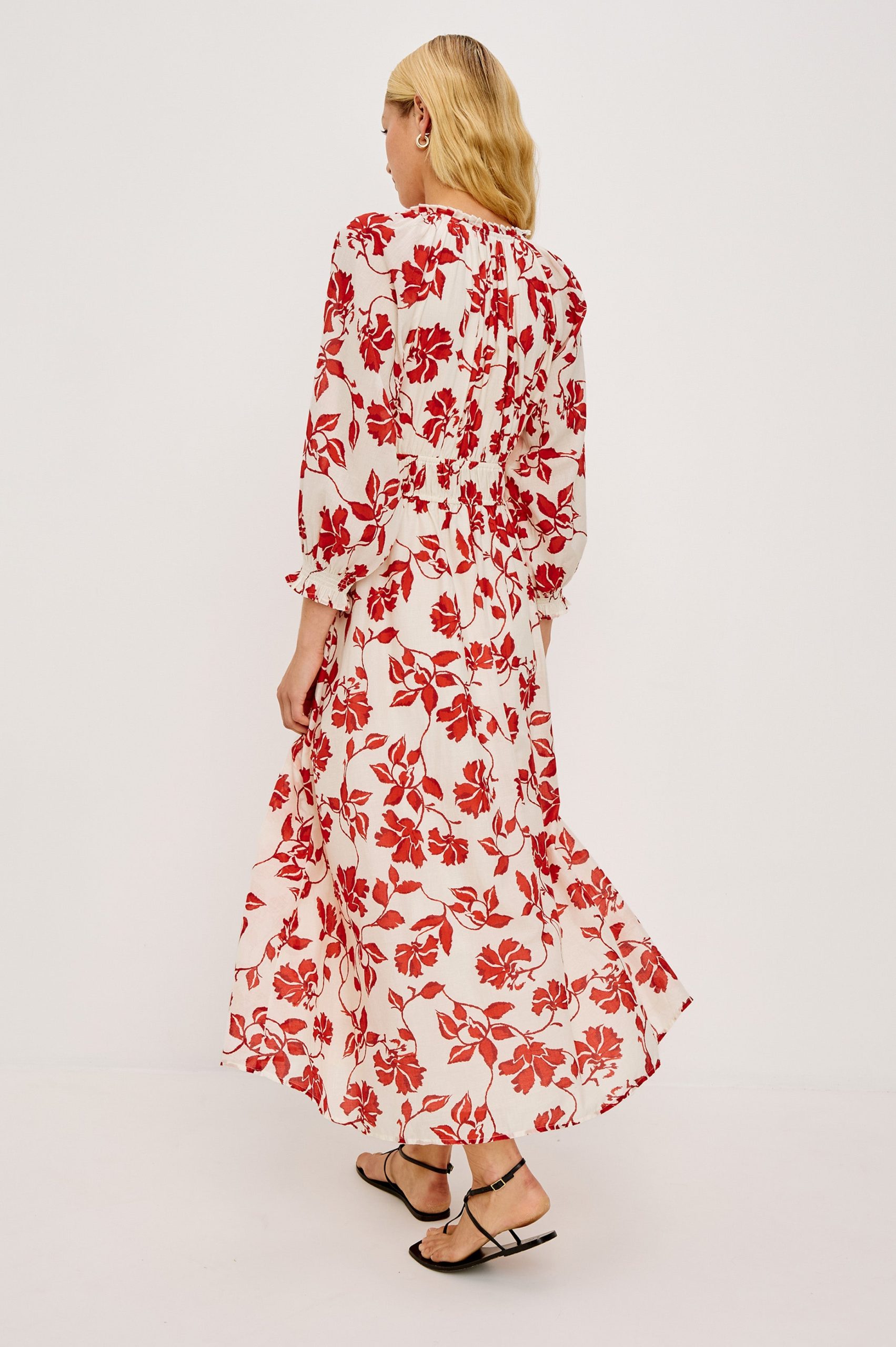 MATIA DRESS - RED JASMINE - Image 5