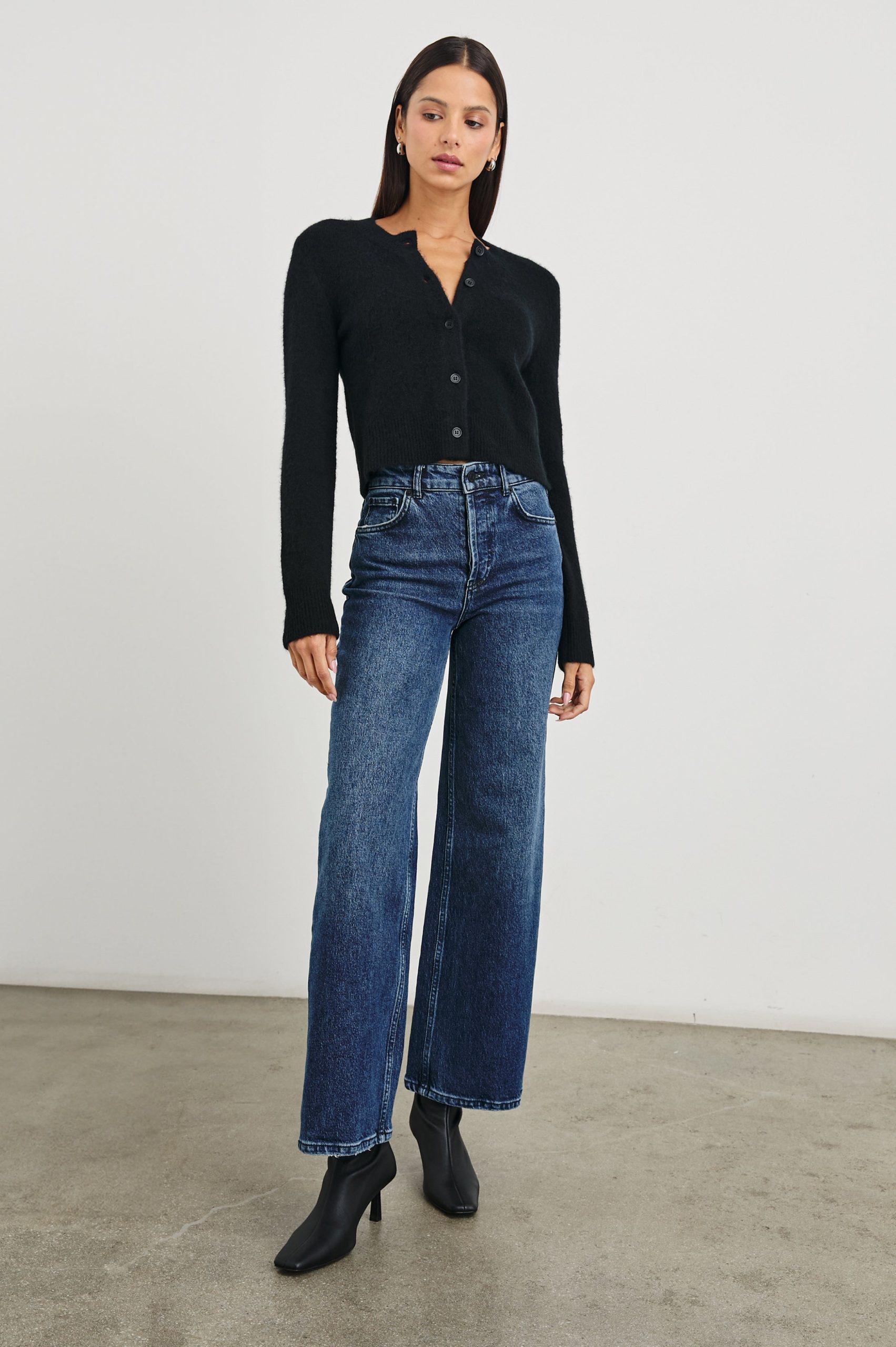 MATILDA CARDIGAN - BLACK - Image 8