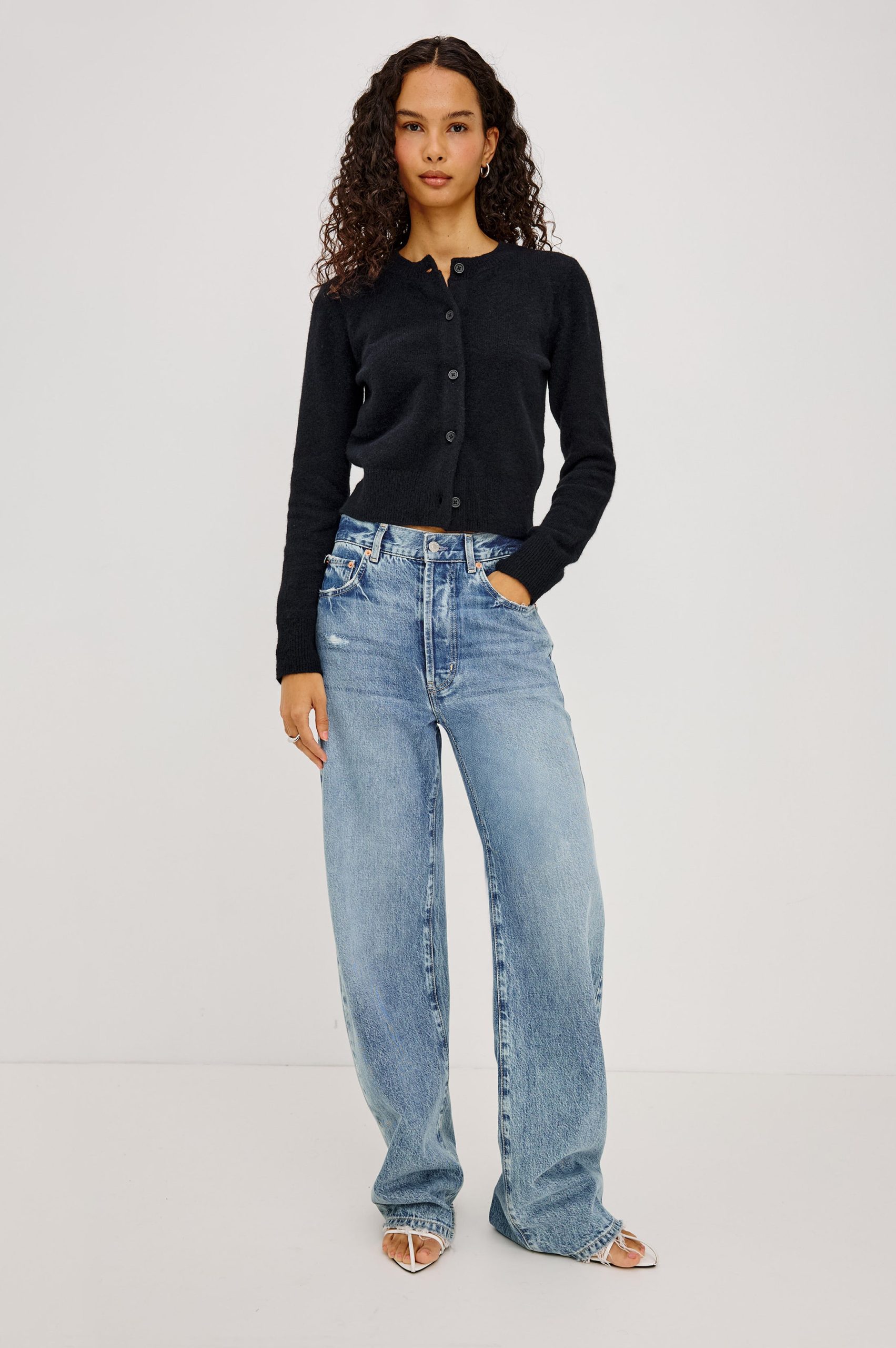 MATILDA CARDIGAN - BLACK