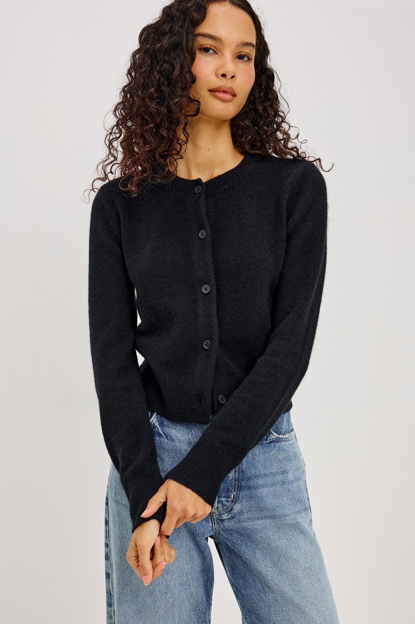 MATILDA CARDIGAN - BLACK - Image 4