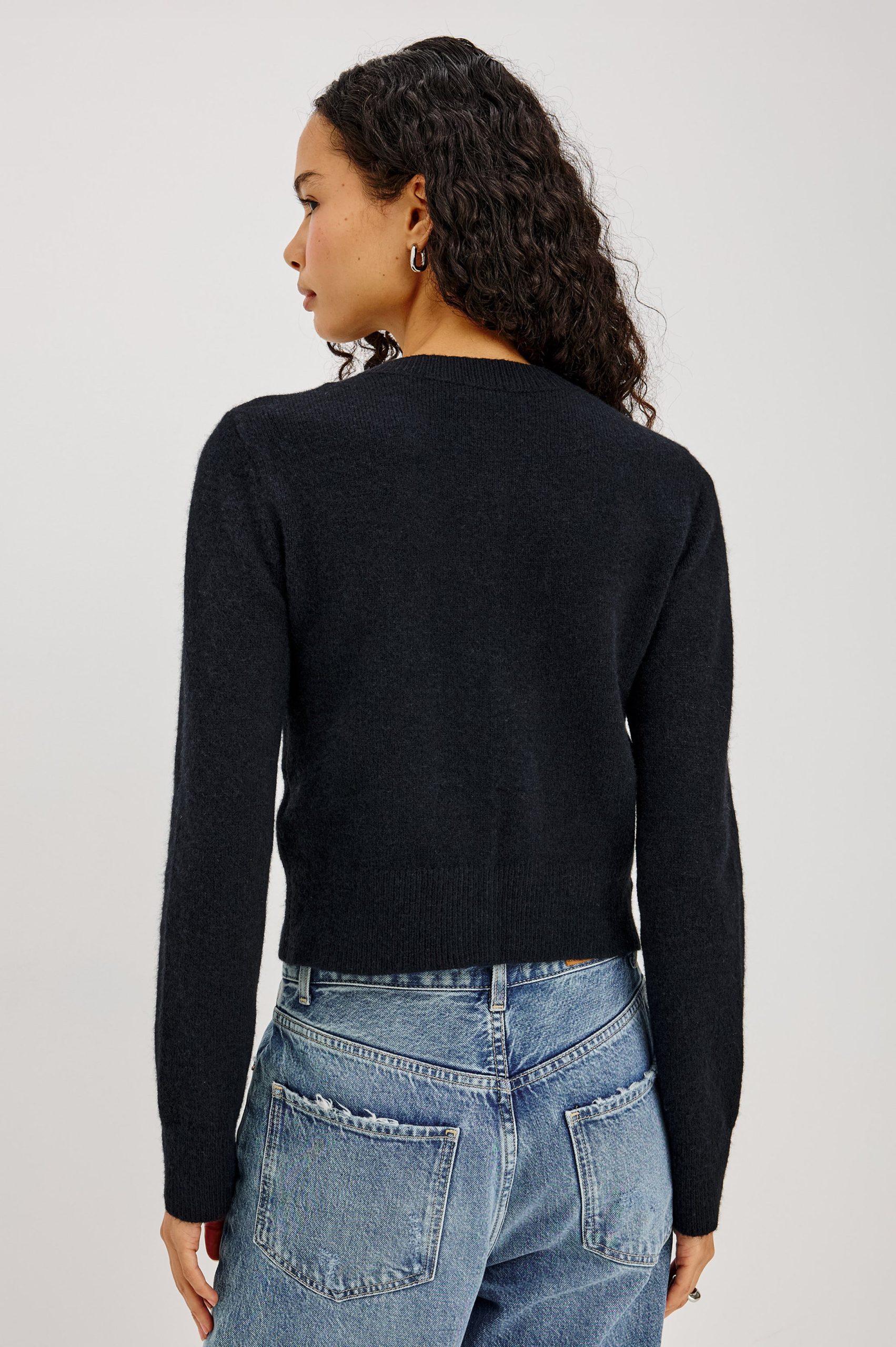 MATILDA CARDIGAN - BLACK - Image 5