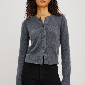 MATILDA CARDIGAN - CHARCOAL