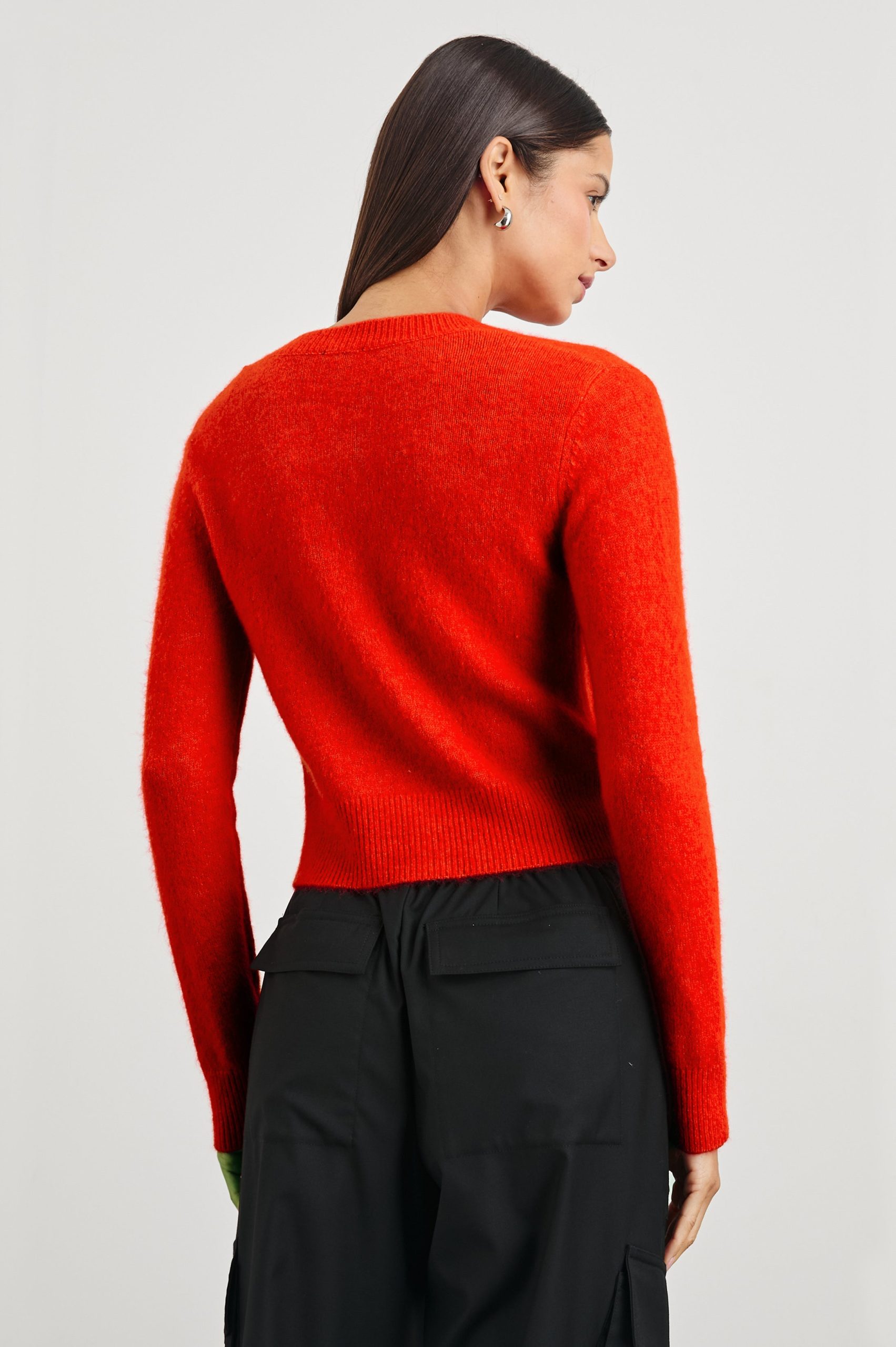 MATILDA CARDIGAN - CHERRY - Image 5