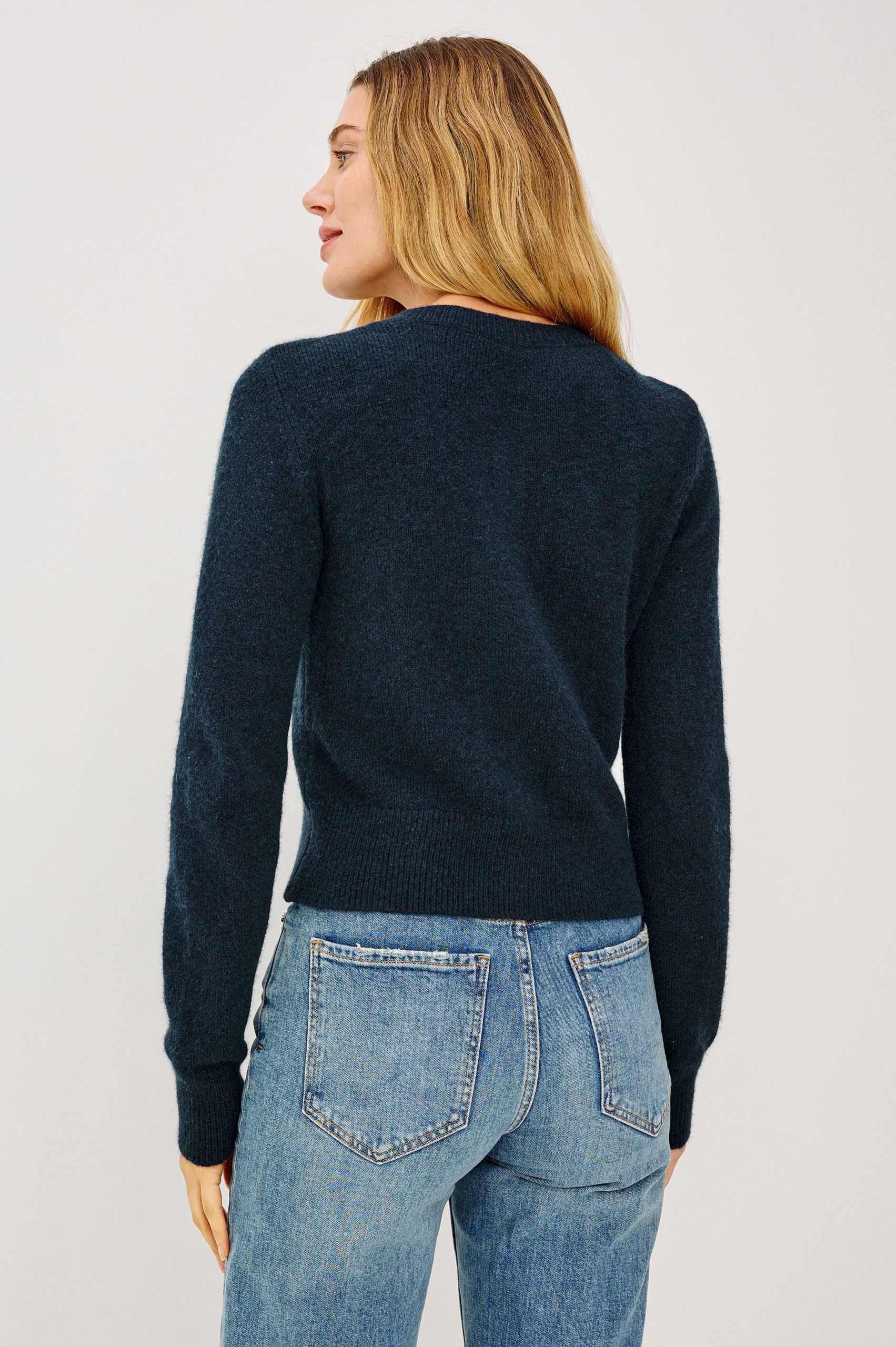 MATILDA CARDIGAN - NAVY - Image 5