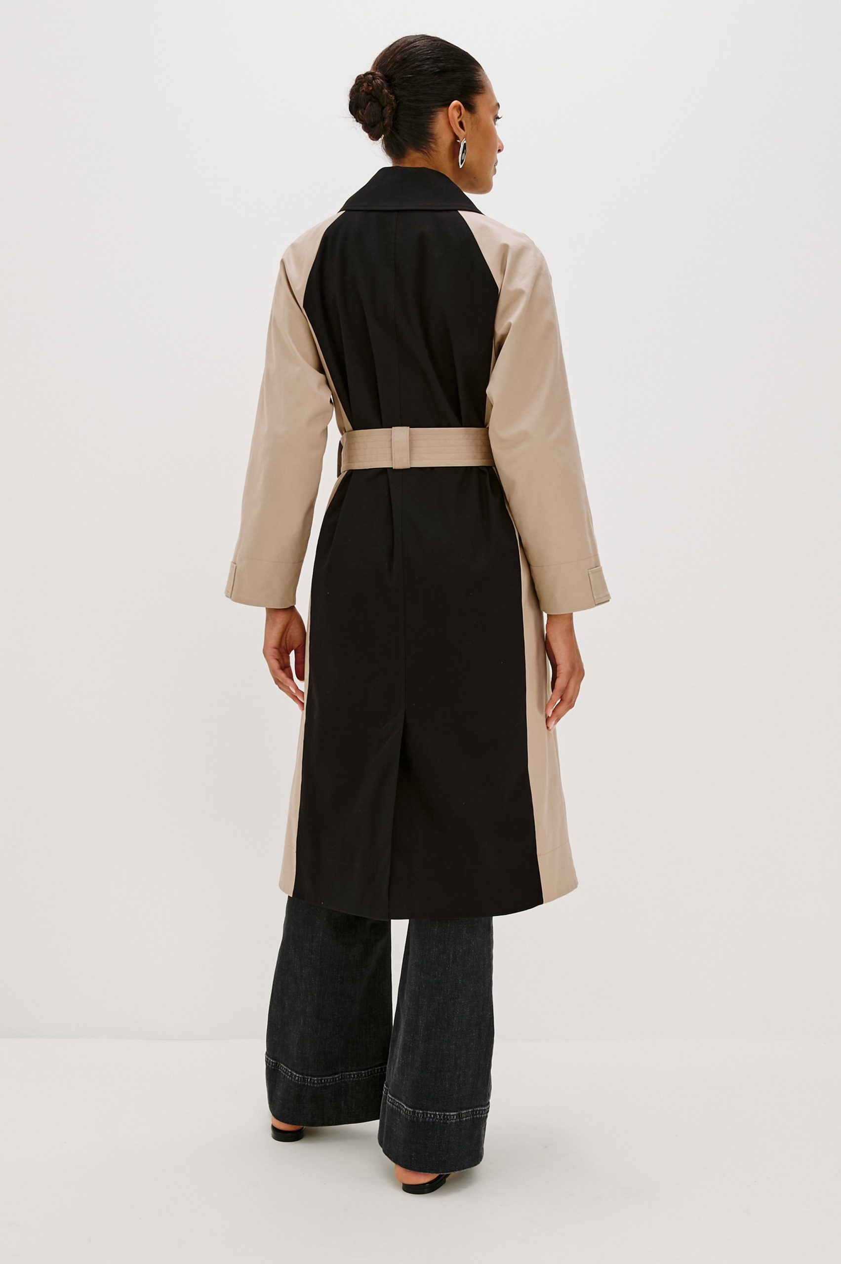 MAUD COAT - BLACK TAUPE - Image 5