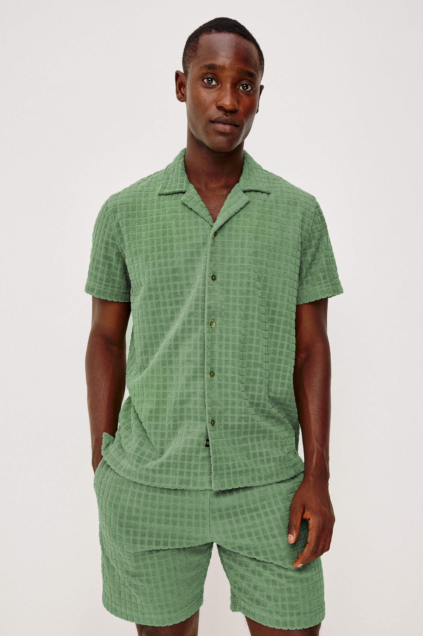 MAVERICK SHIRT - GREEN BAY GRID
