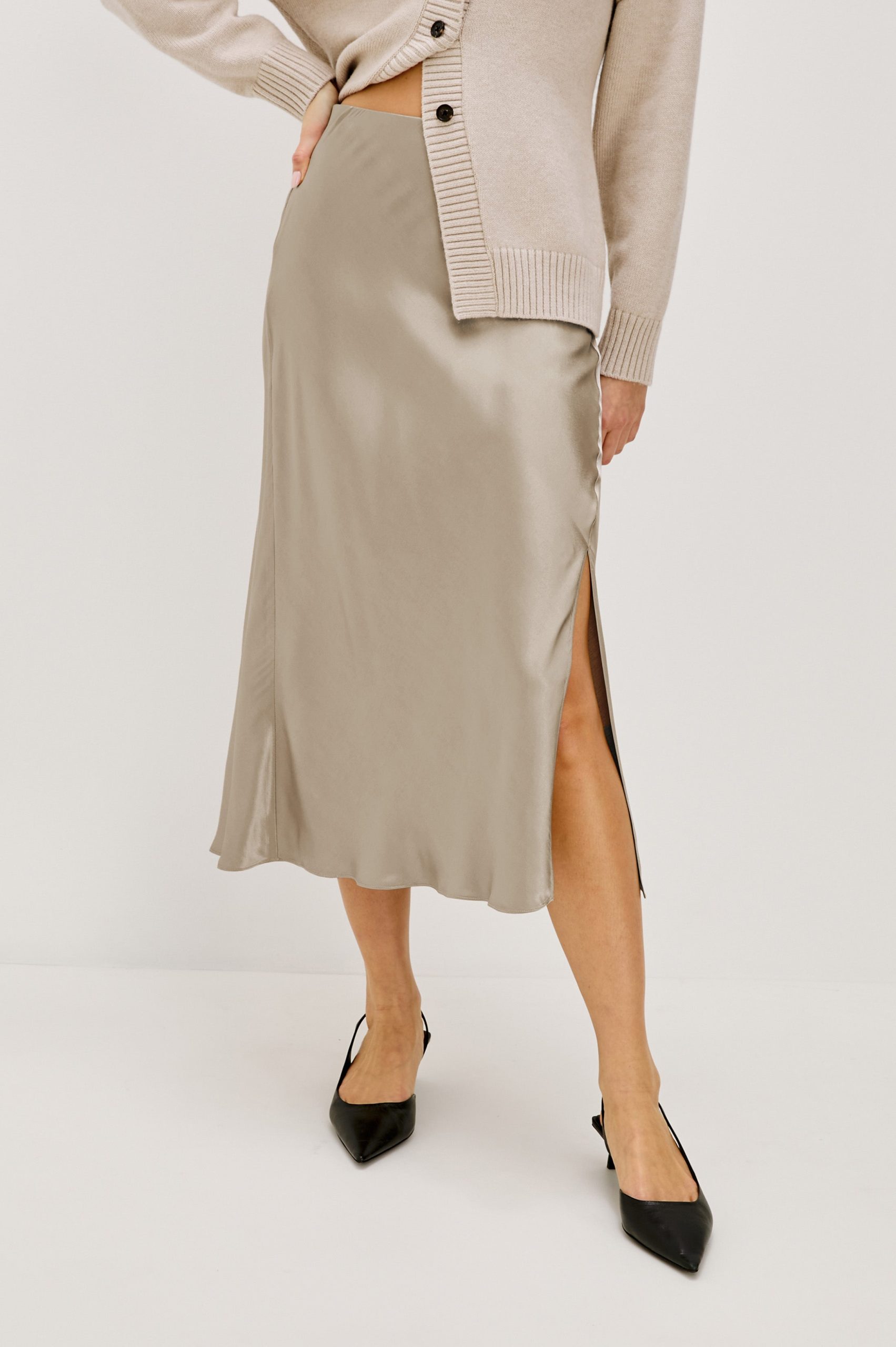 MAYA SKIRT - MINK - Image 3