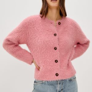MELO CARDIGAN - HEATHER PINK
