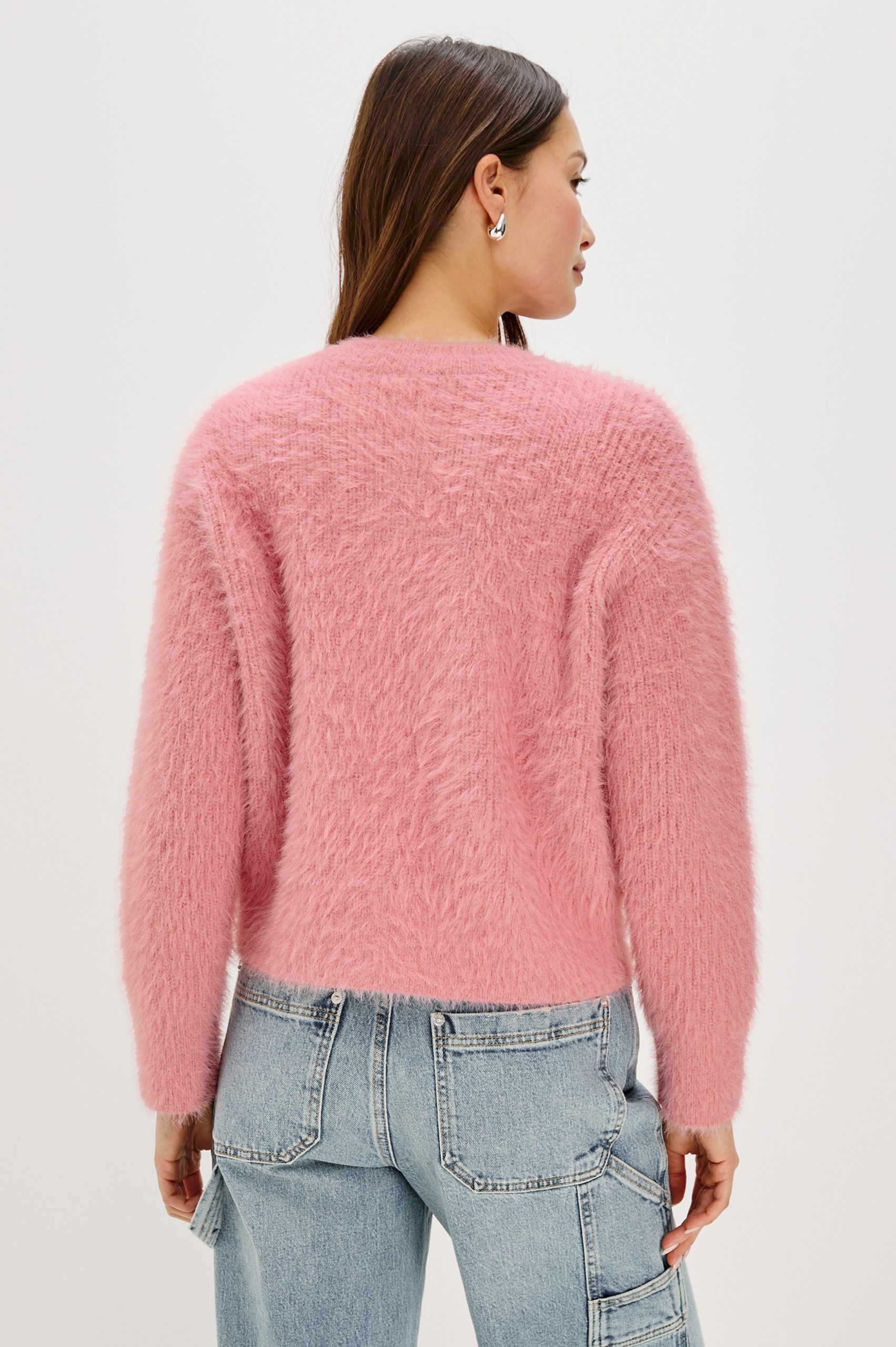 MELO CARDIGAN - HEATHER PINK - Image 5