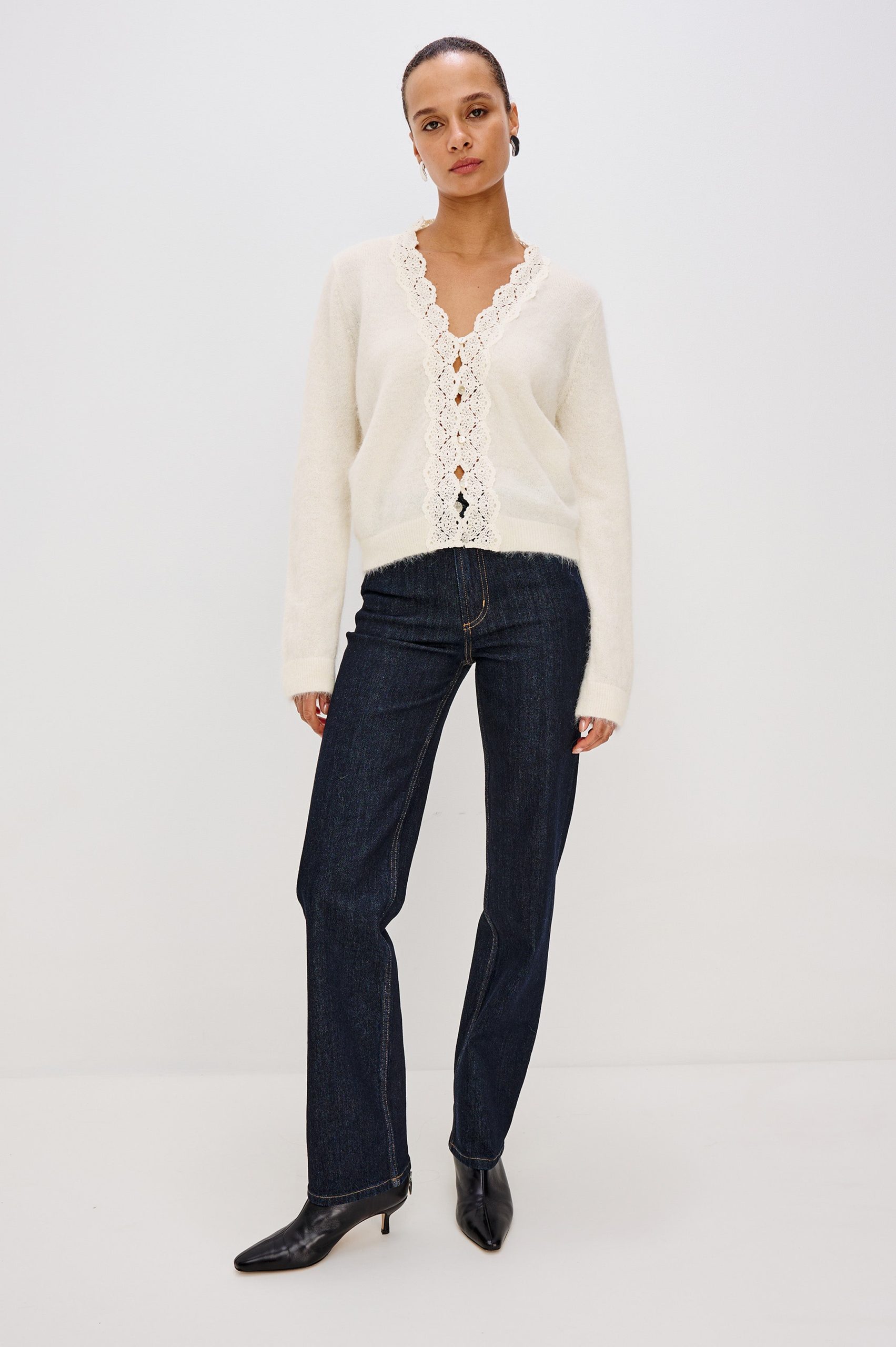 MER CARDIGAN - IVORY - Image 3