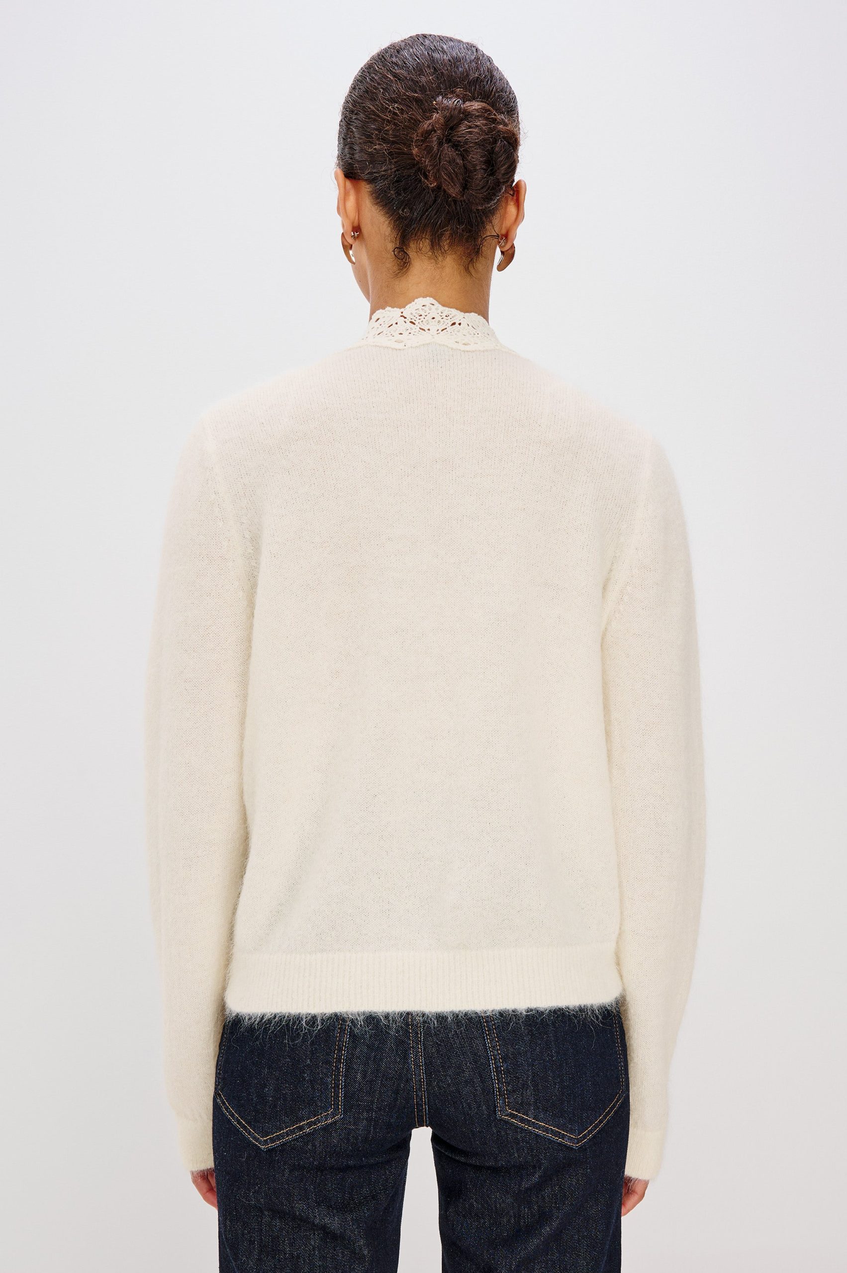 MER CARDIGAN - IVORY - Image 5