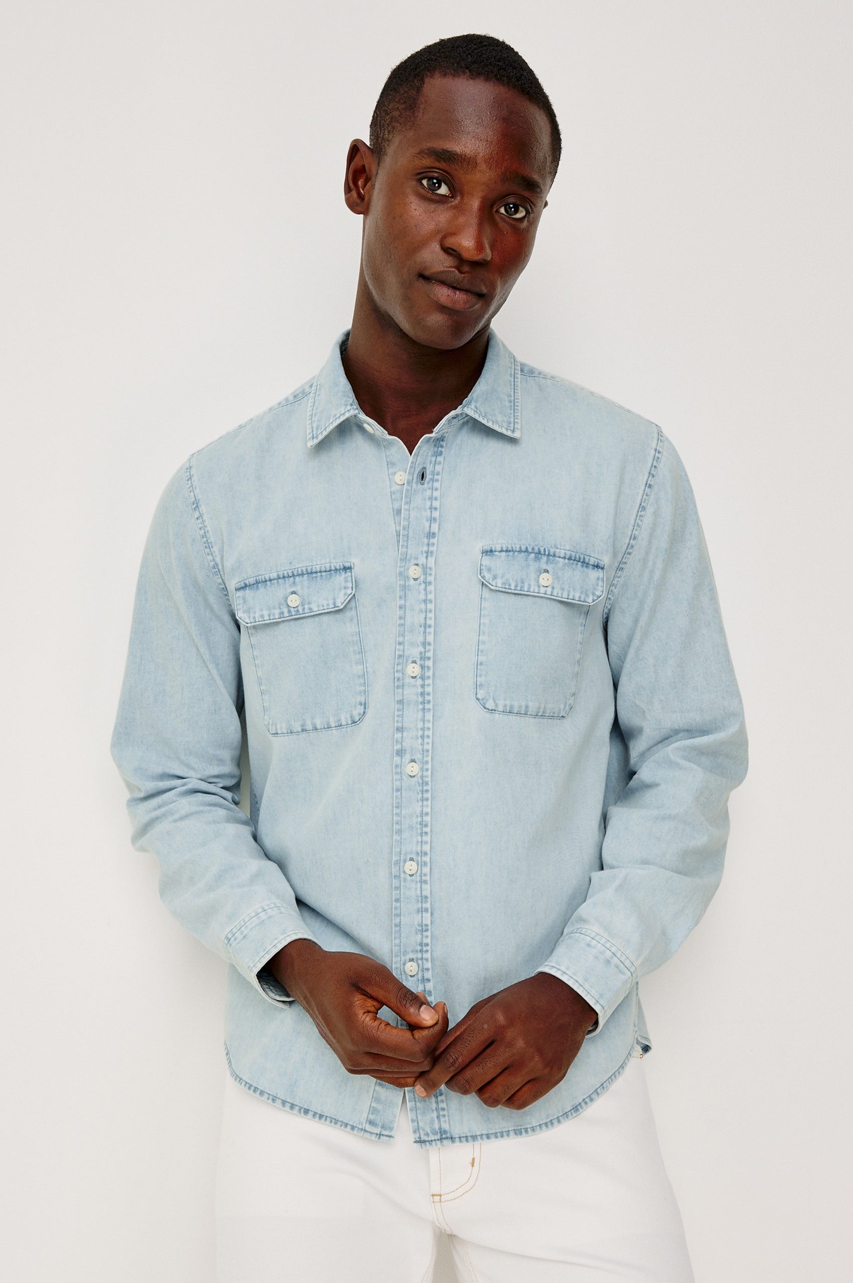 MEYER SHIRT - LIGHT VINTAGE WASH