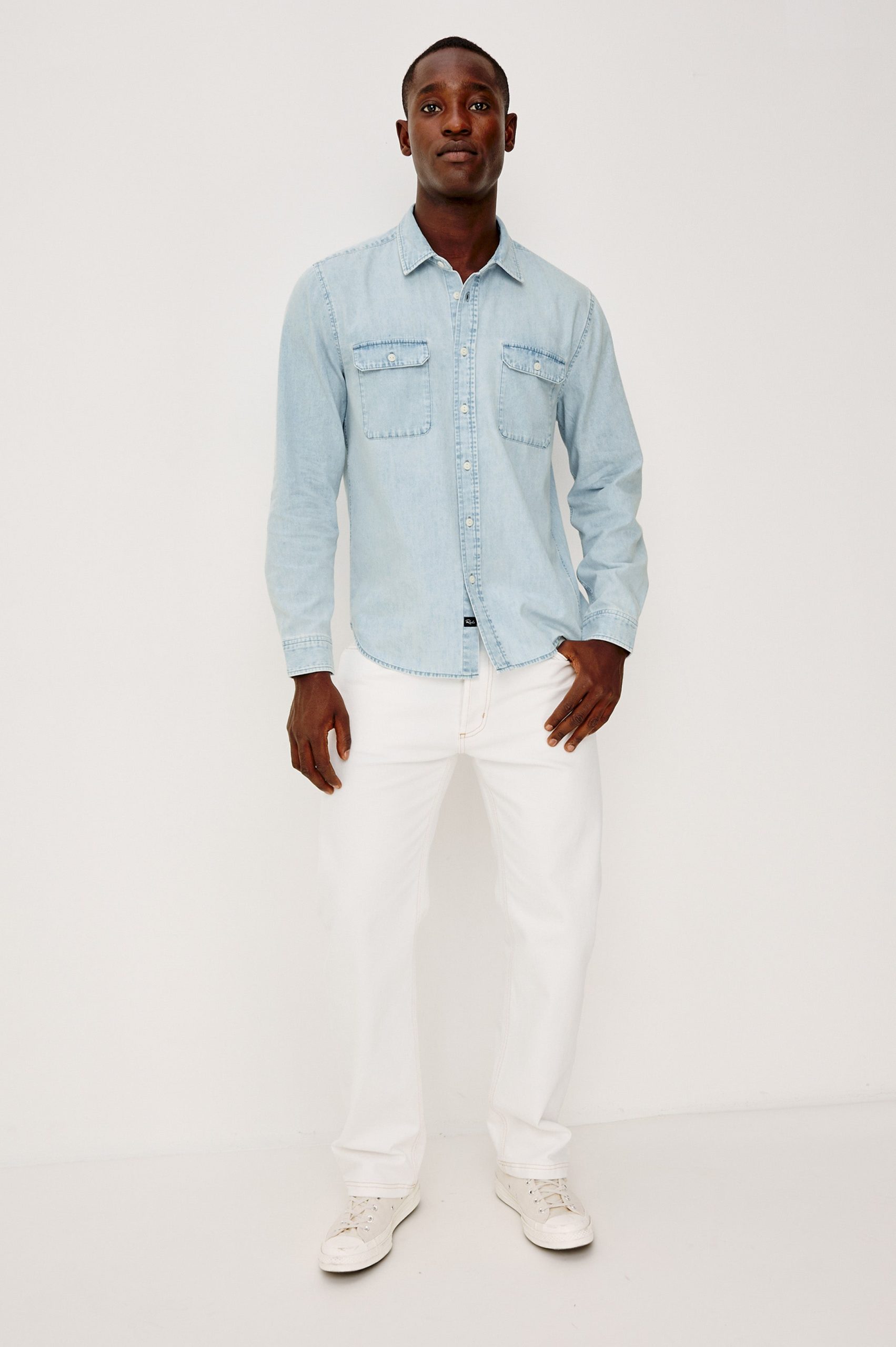 MEYER SHIRT - LIGHT VINTAGE WASH - Image 3