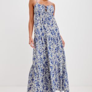 MICA DRESS - BLUE MARGUERITE
