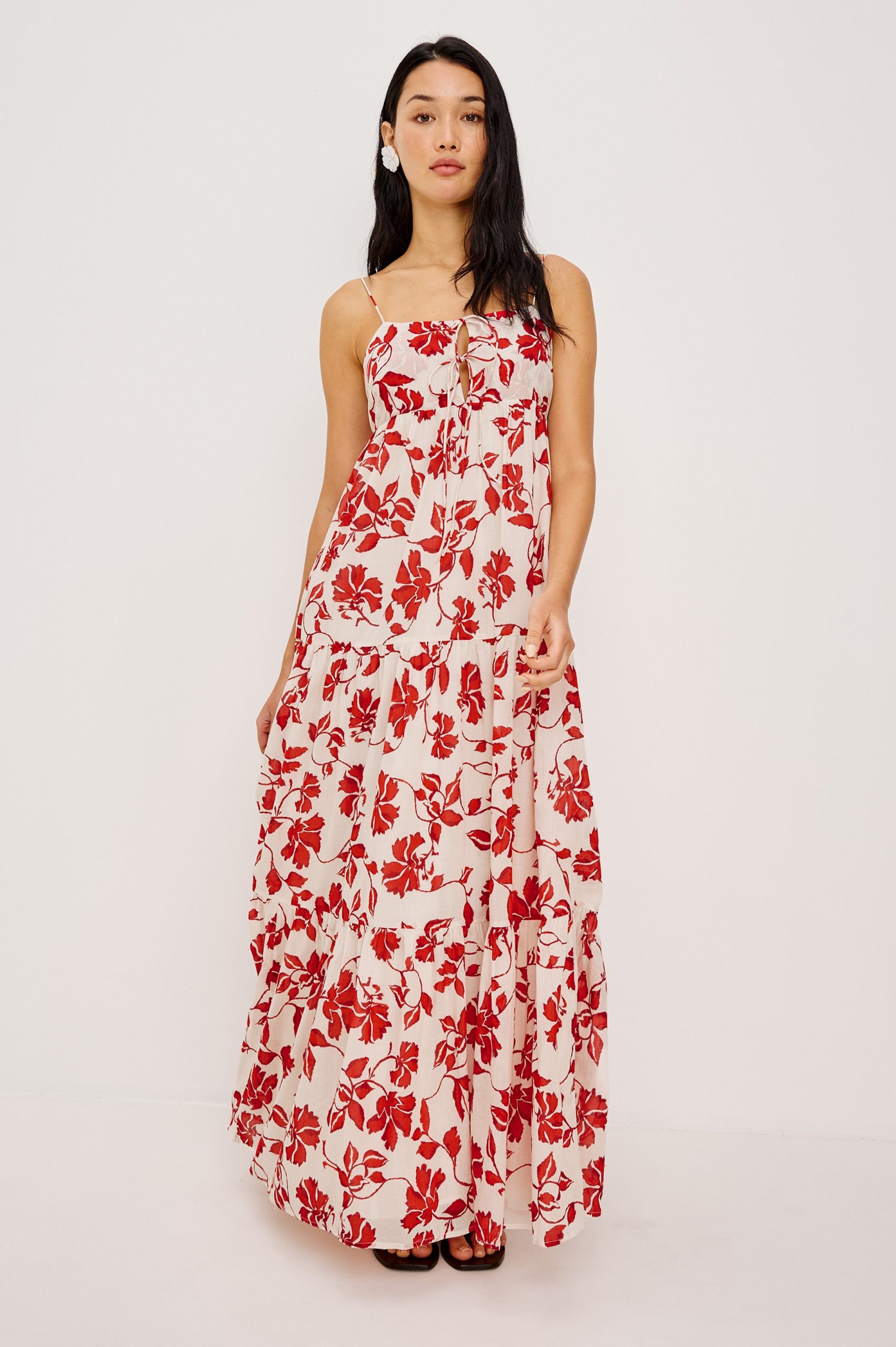 MICA DRESS - RED JASMINE - Image 3