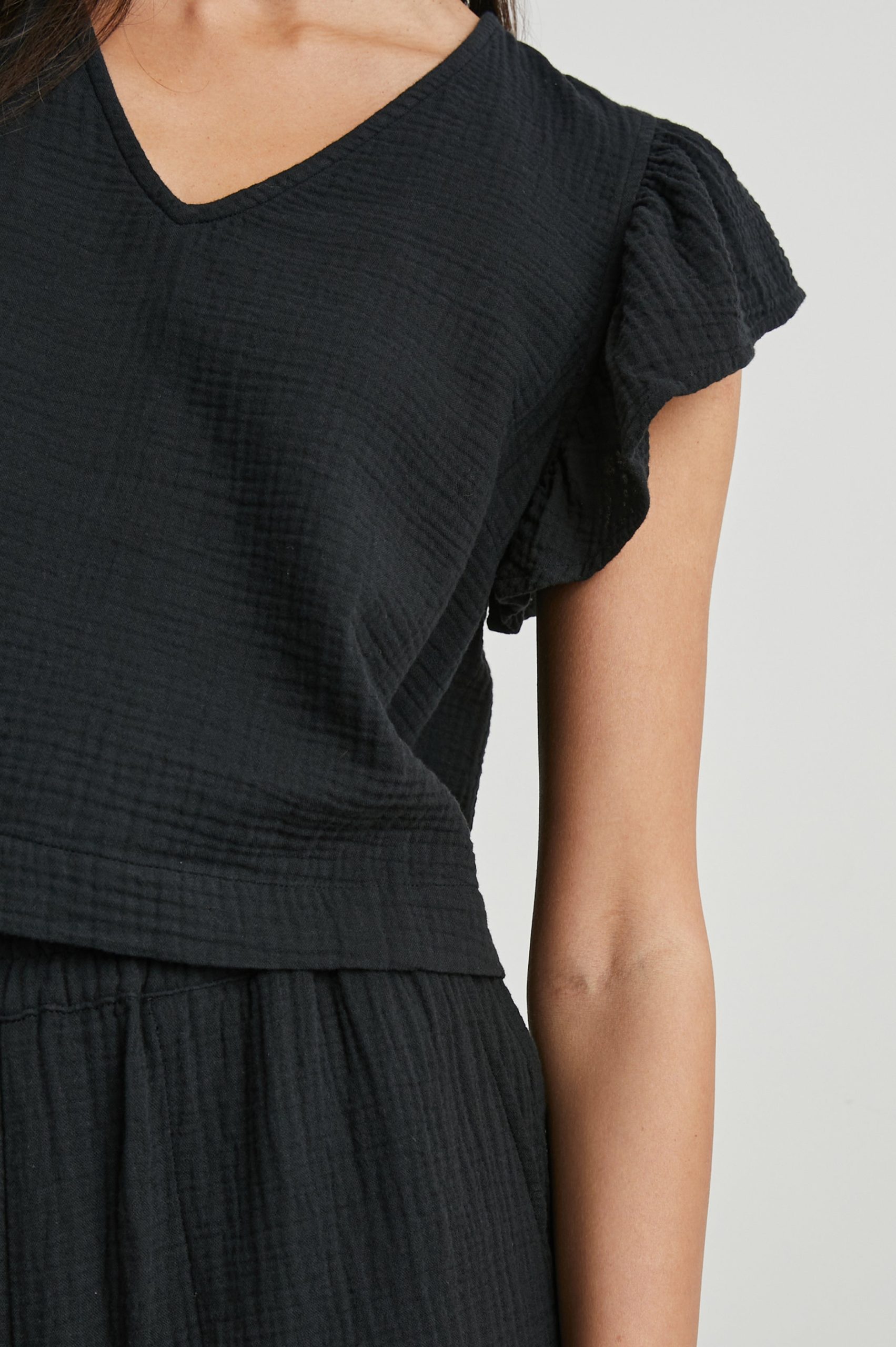 MILEY TOP - BLACK - Image 2