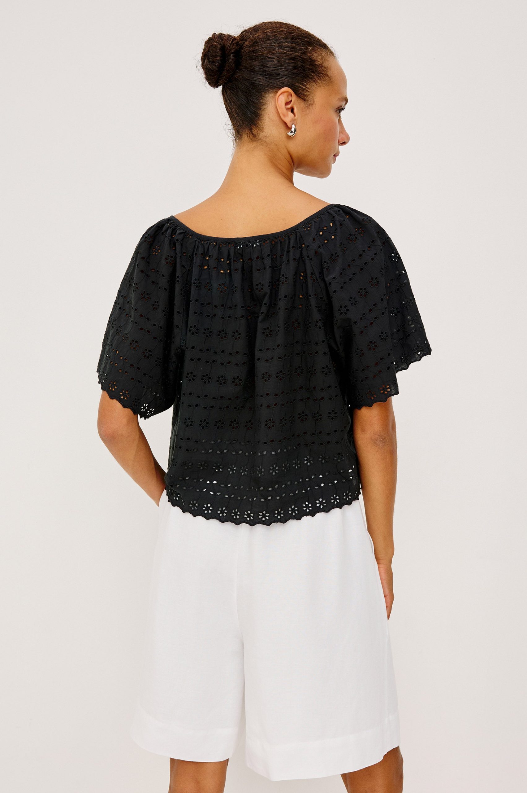 MILLER SHIRT - BLACK EYELET - Image 4