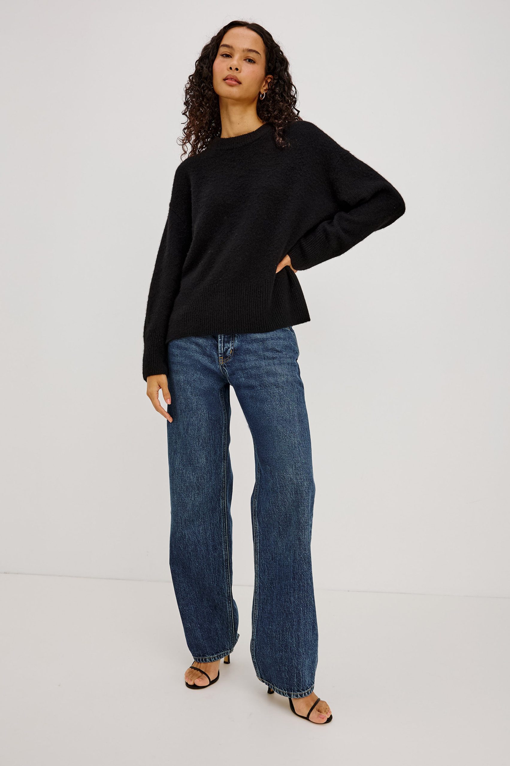 MIRANDA SWEATER - BLACK