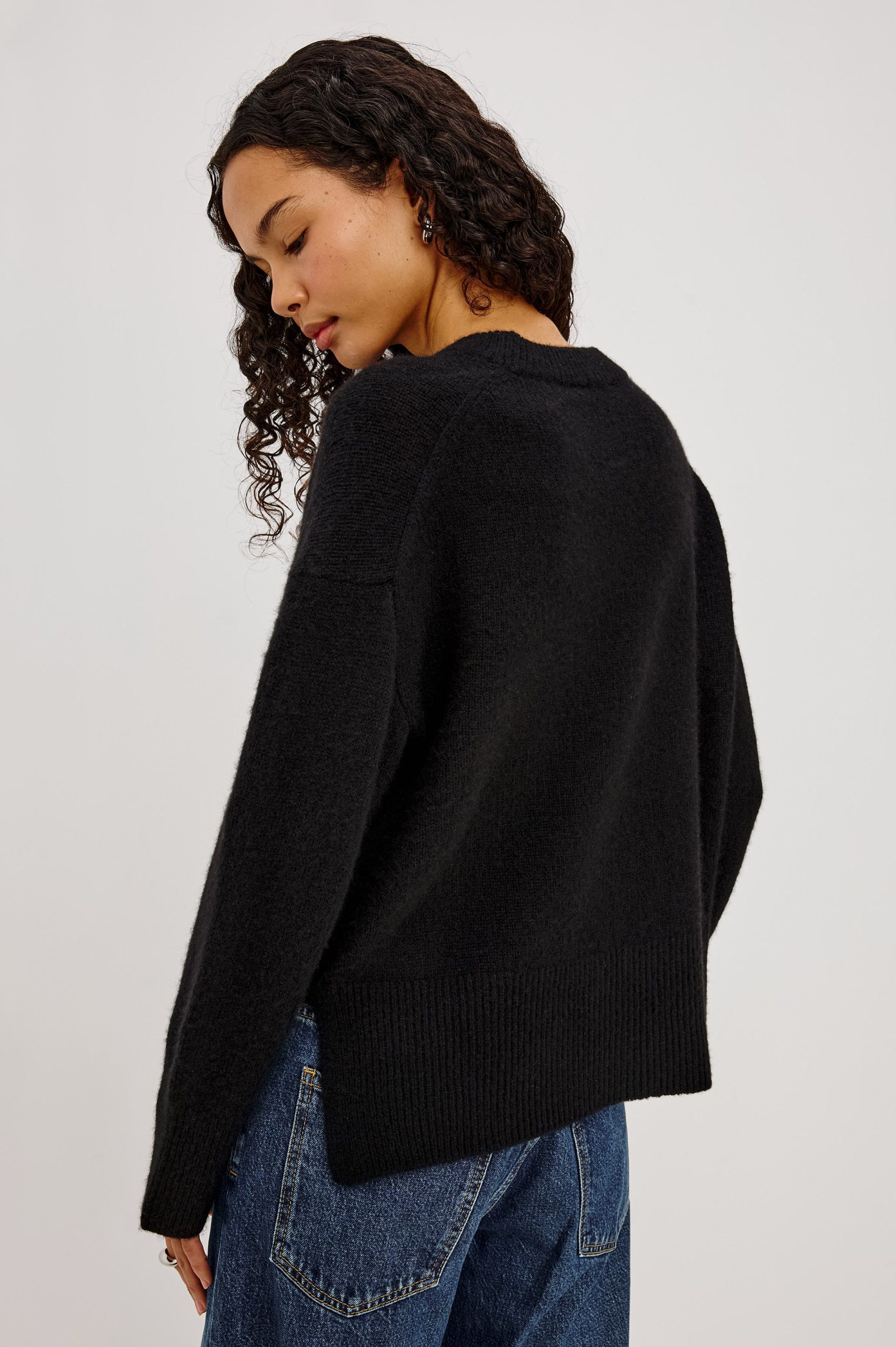MIRANDA SWEATER - BLACK - Image 5