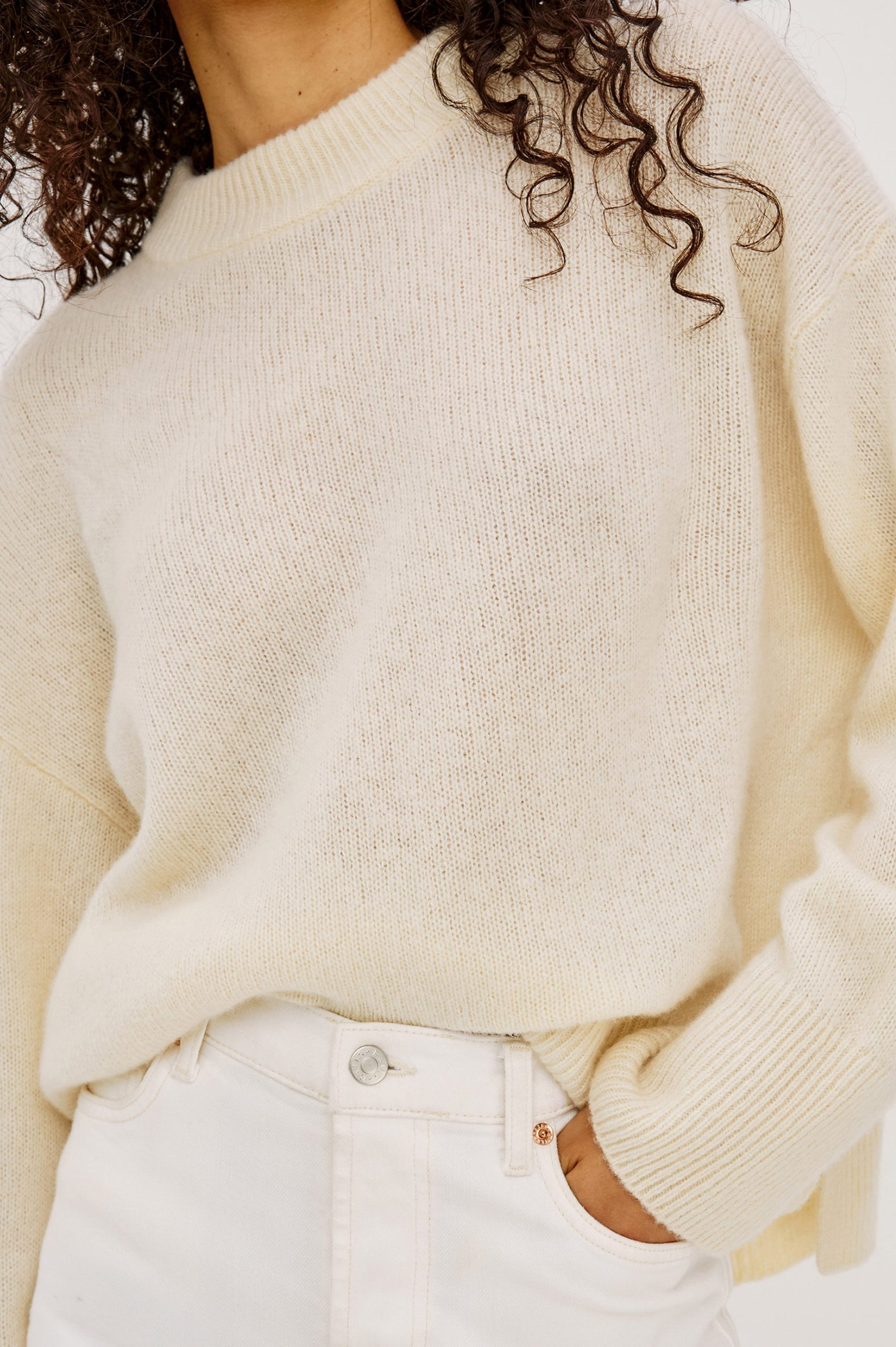 MIRANDA SWEATER - IVORY - Image 2