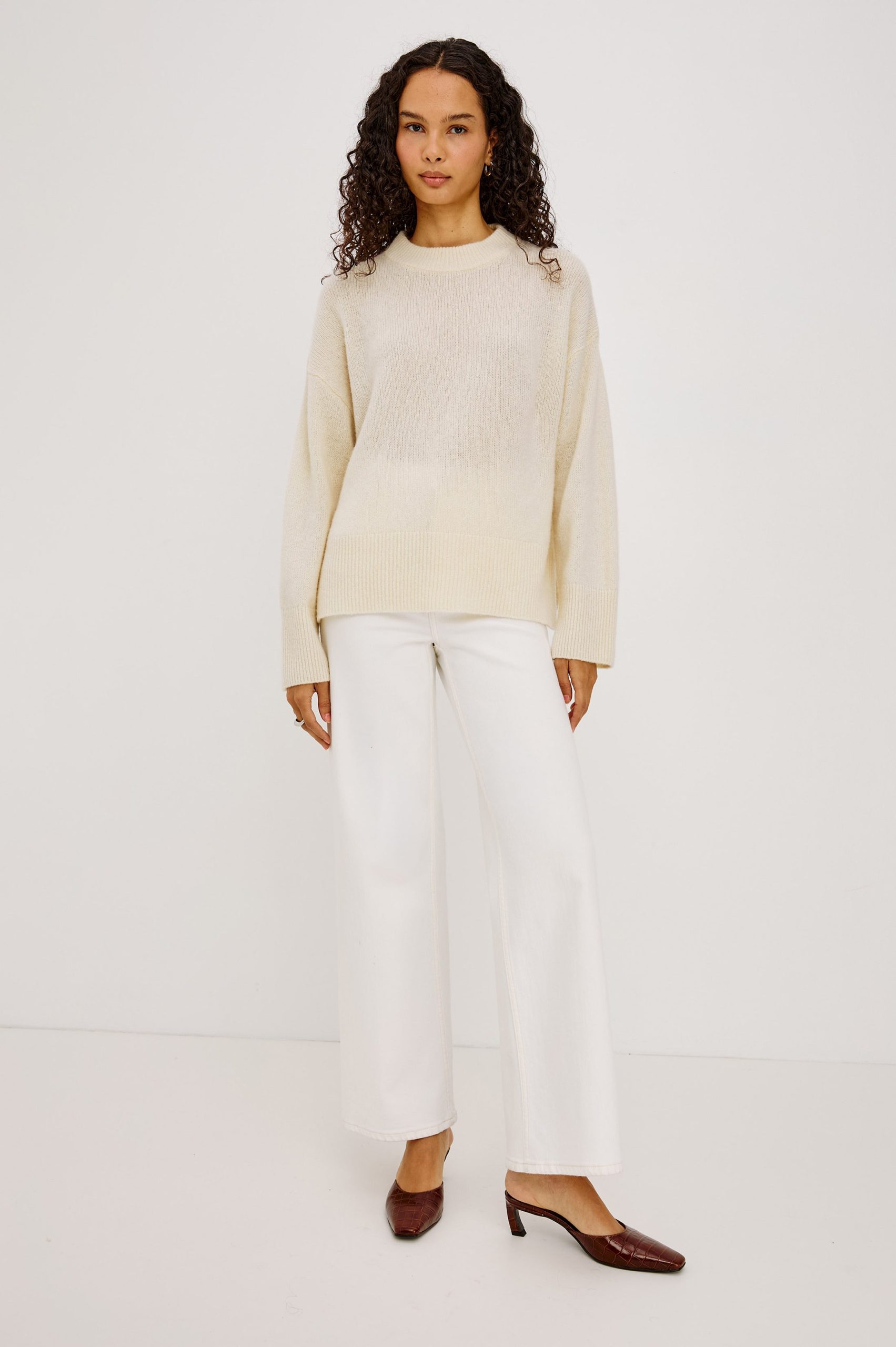 MIRANDA SWEATER - IVORY - Image 3