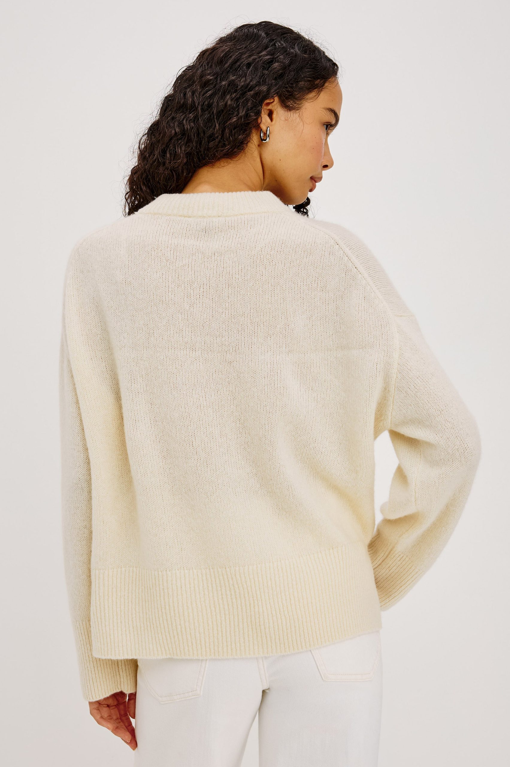 MIRANDA SWEATER - IVORY - Image 5