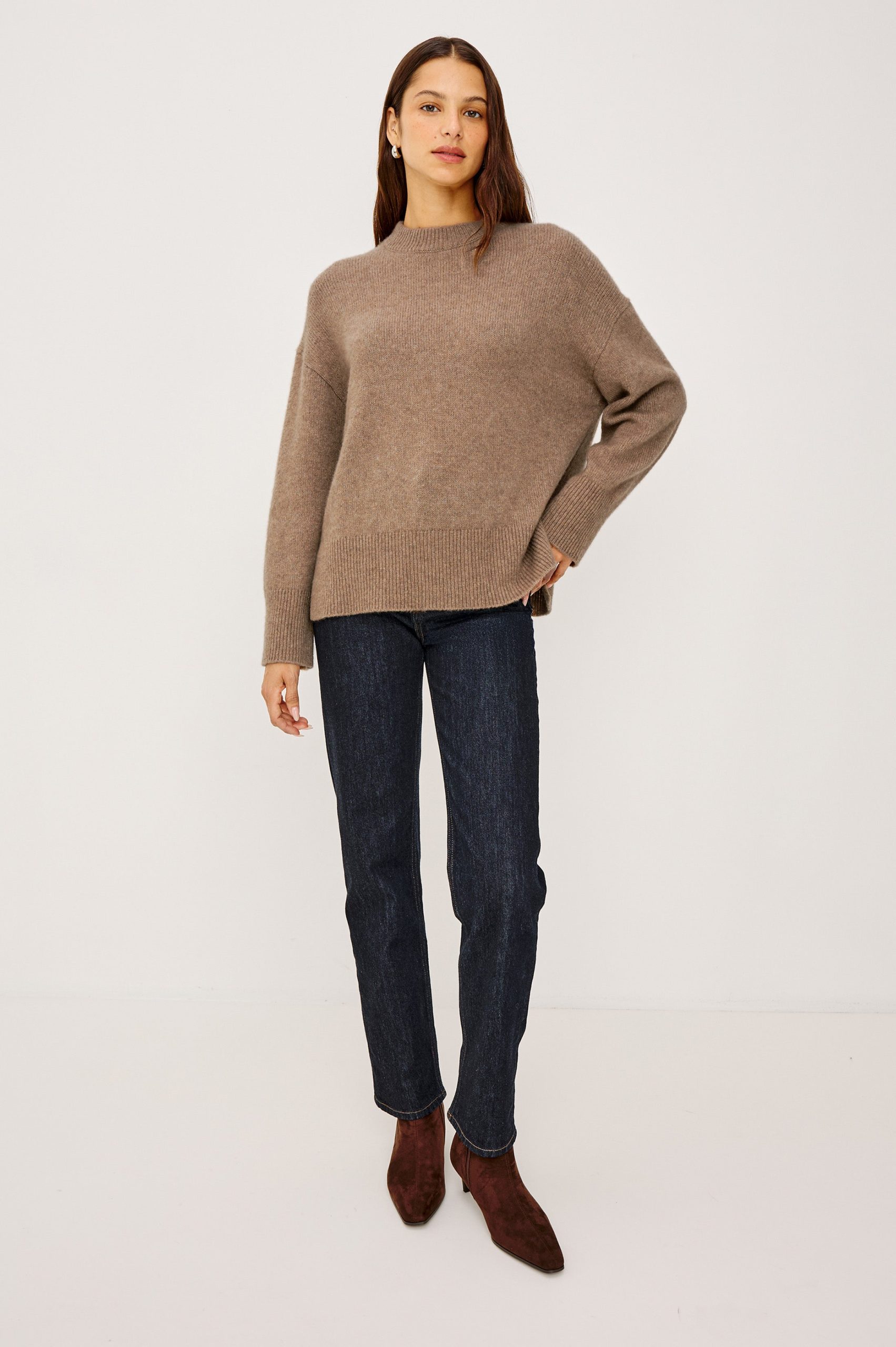 MIRANDA SWEATER - OATMEAL - Image 4