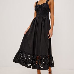 MOIRA DRESS - BLACK