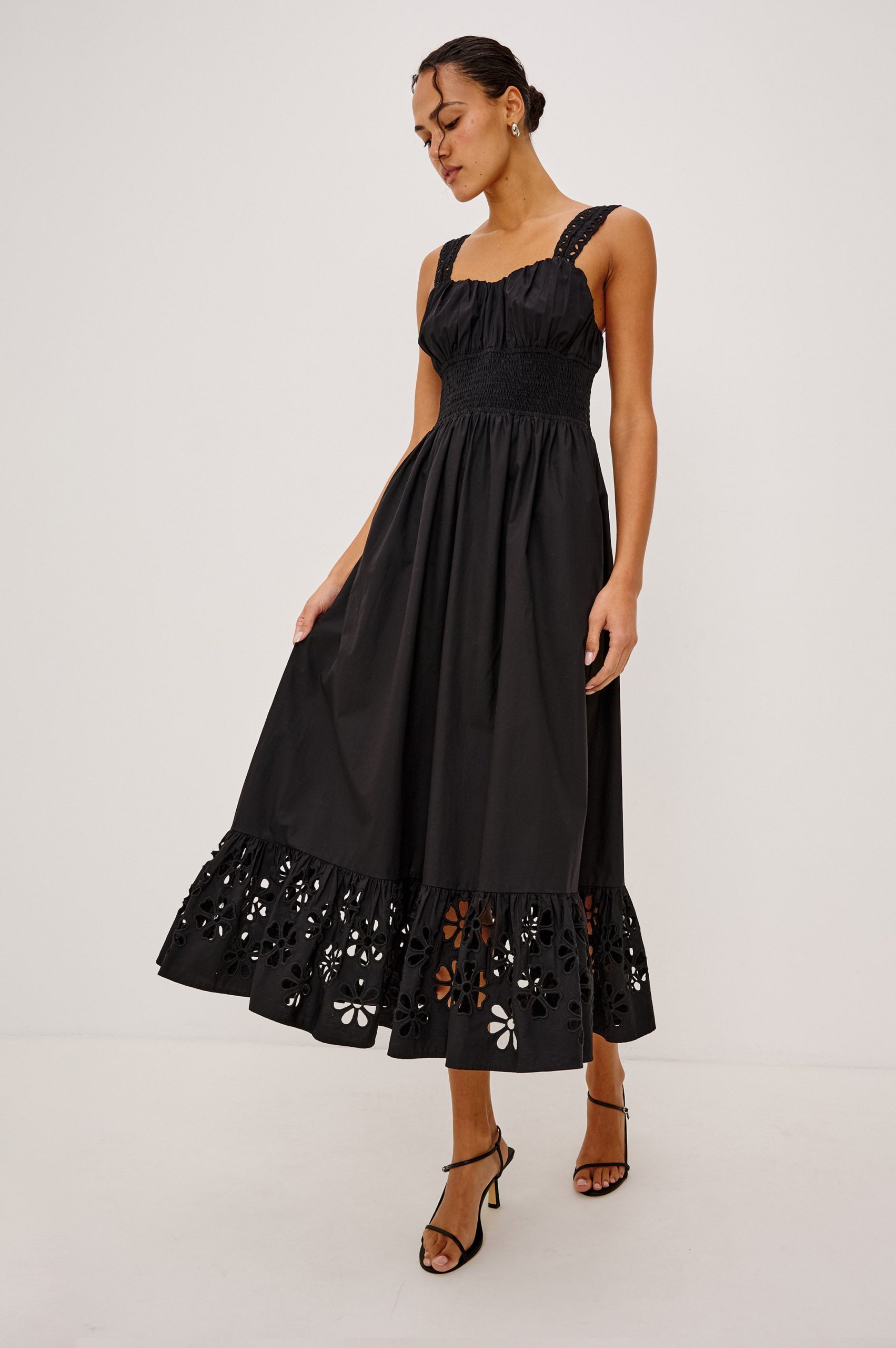 MOIRA DRESS - BLACK