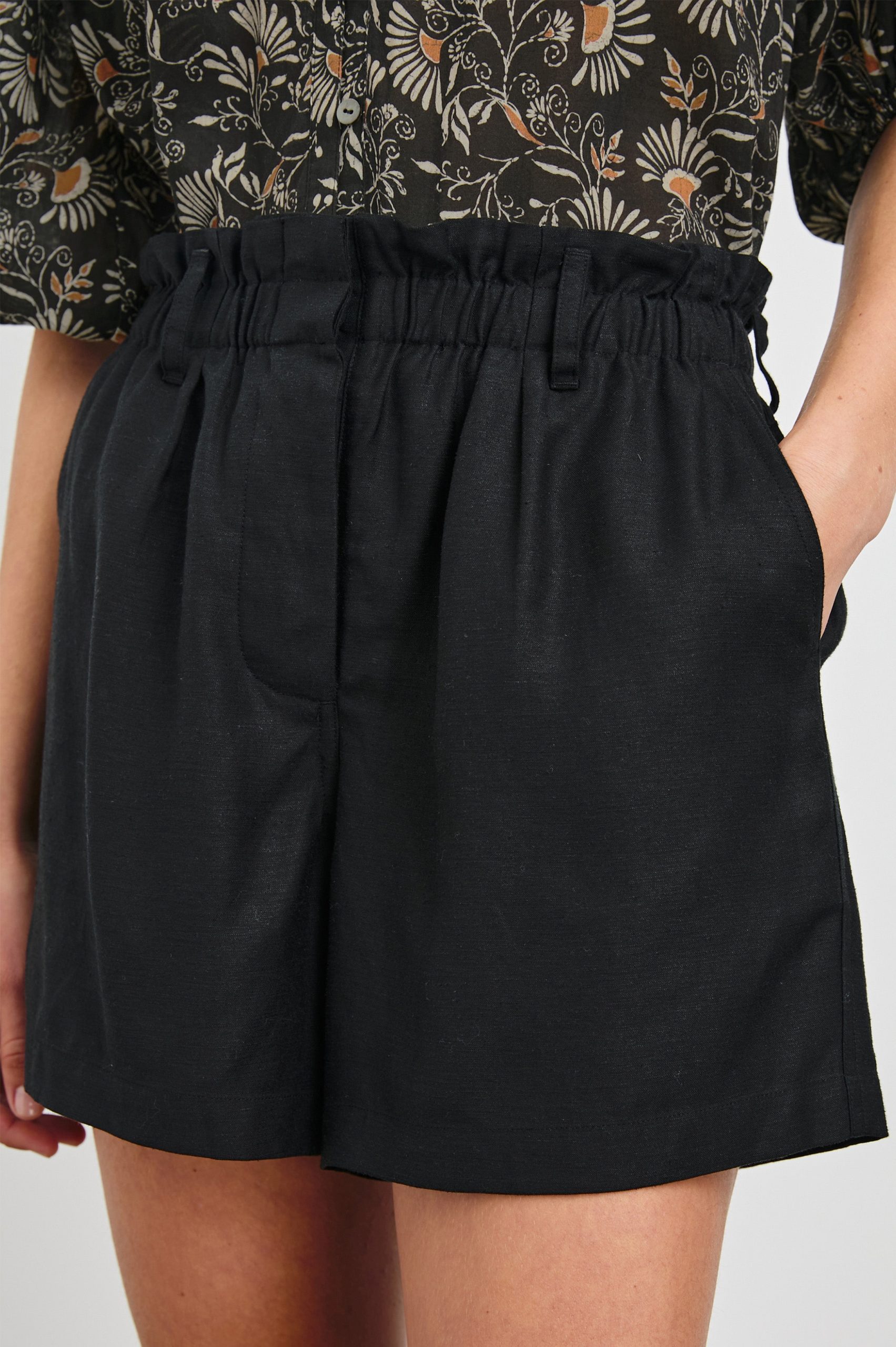 MONTE SHORT - BLACK - Image 2