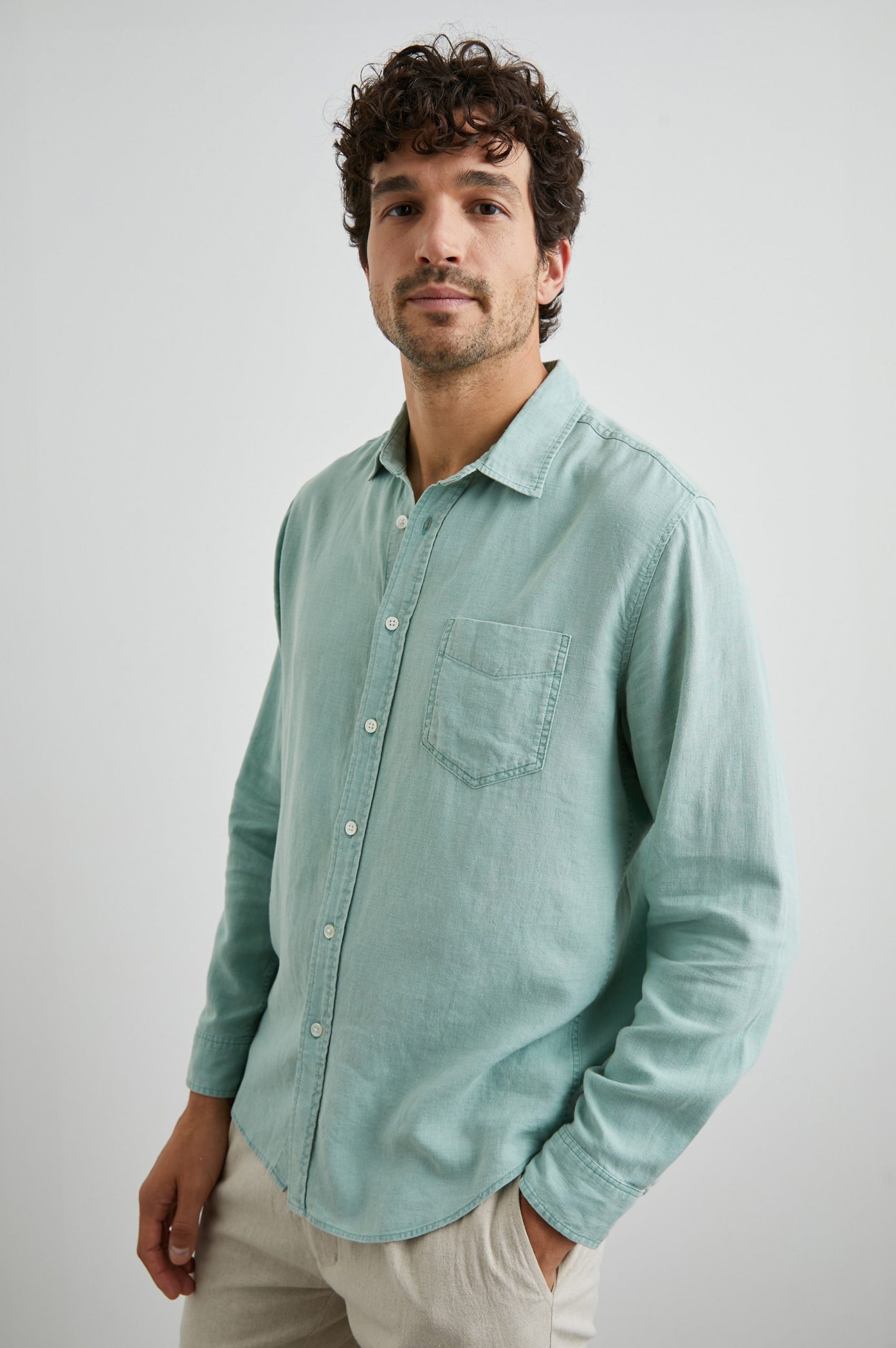 MYKONOS SHIRT - JADE - Image 2
