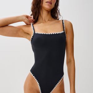 RAILS X LSPACE NADIA ONE PIECE SWIMSUIT - BLACK