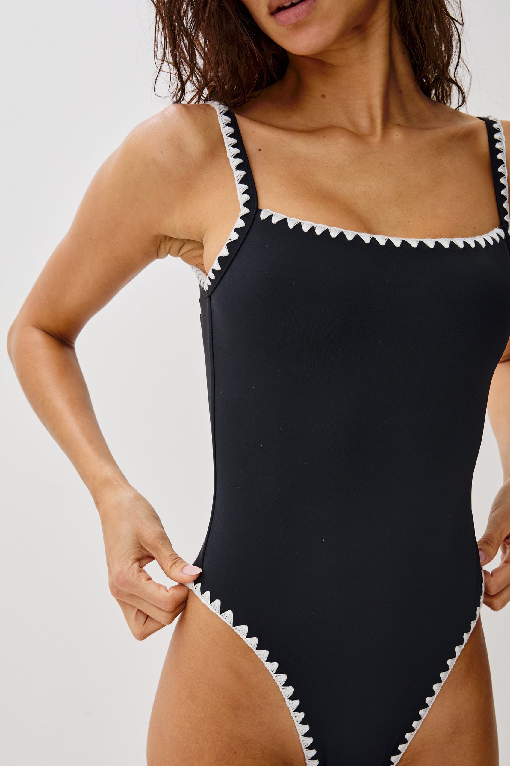 RAILS X LSPACE NADIA ONE PIECE SWIMSUIT - BLACK - Image 2