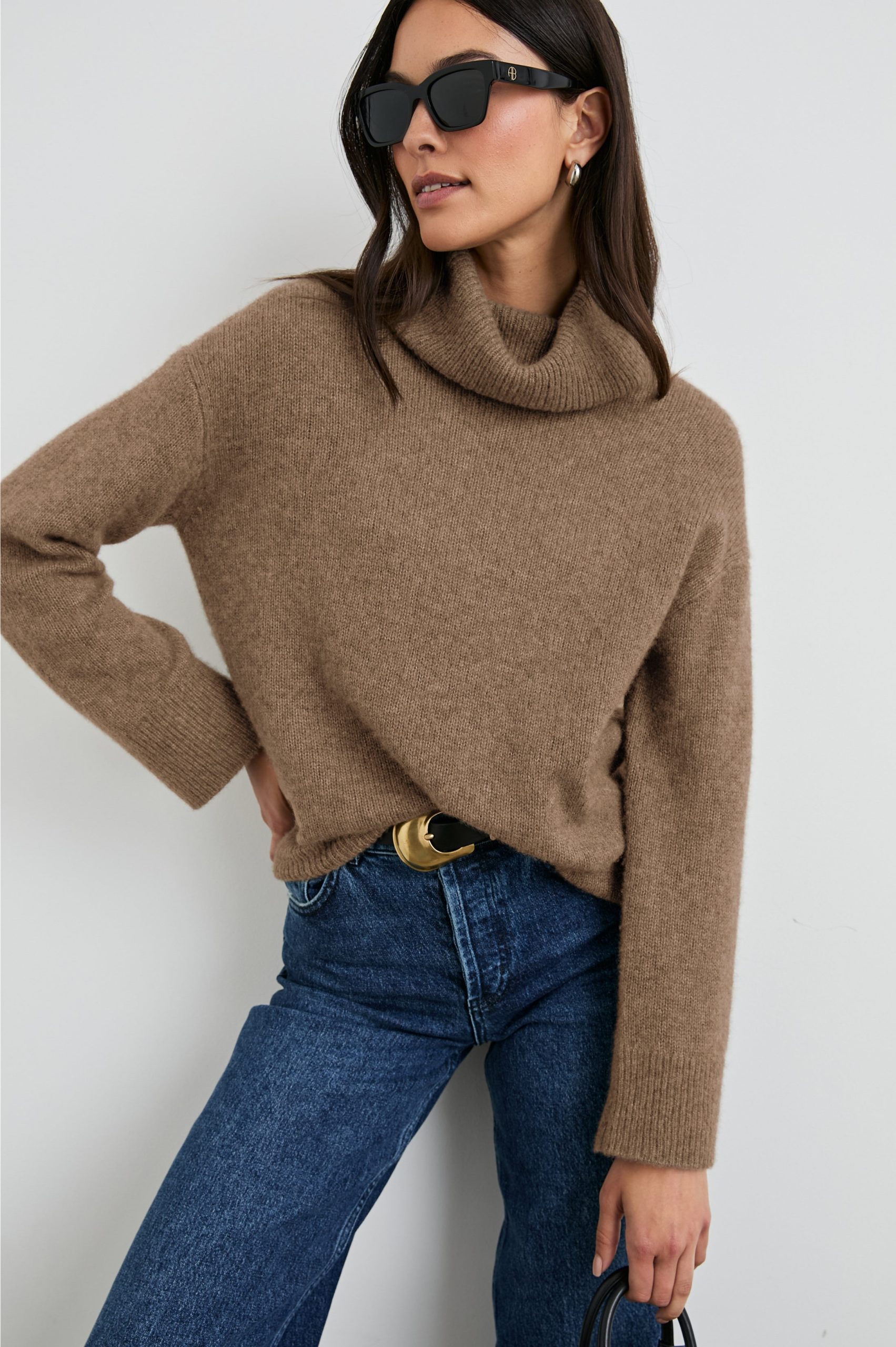 NADINE SWEATER - OATMEAL - Image 4