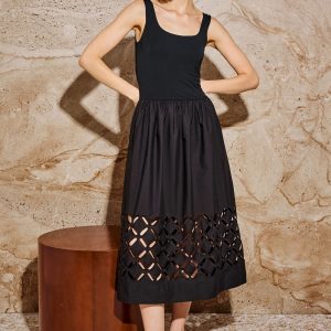NADYA DRESS - BLACK