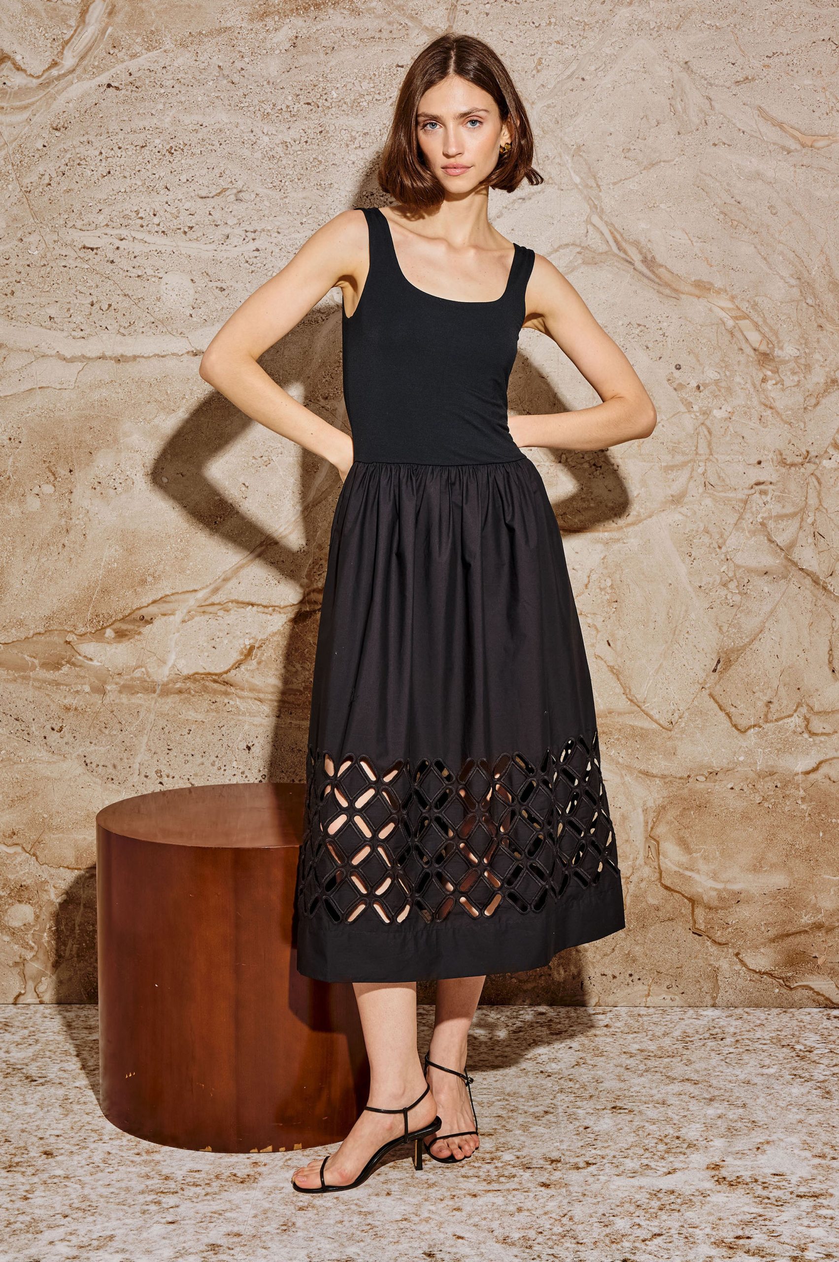 NADYA DRESS - BLACK