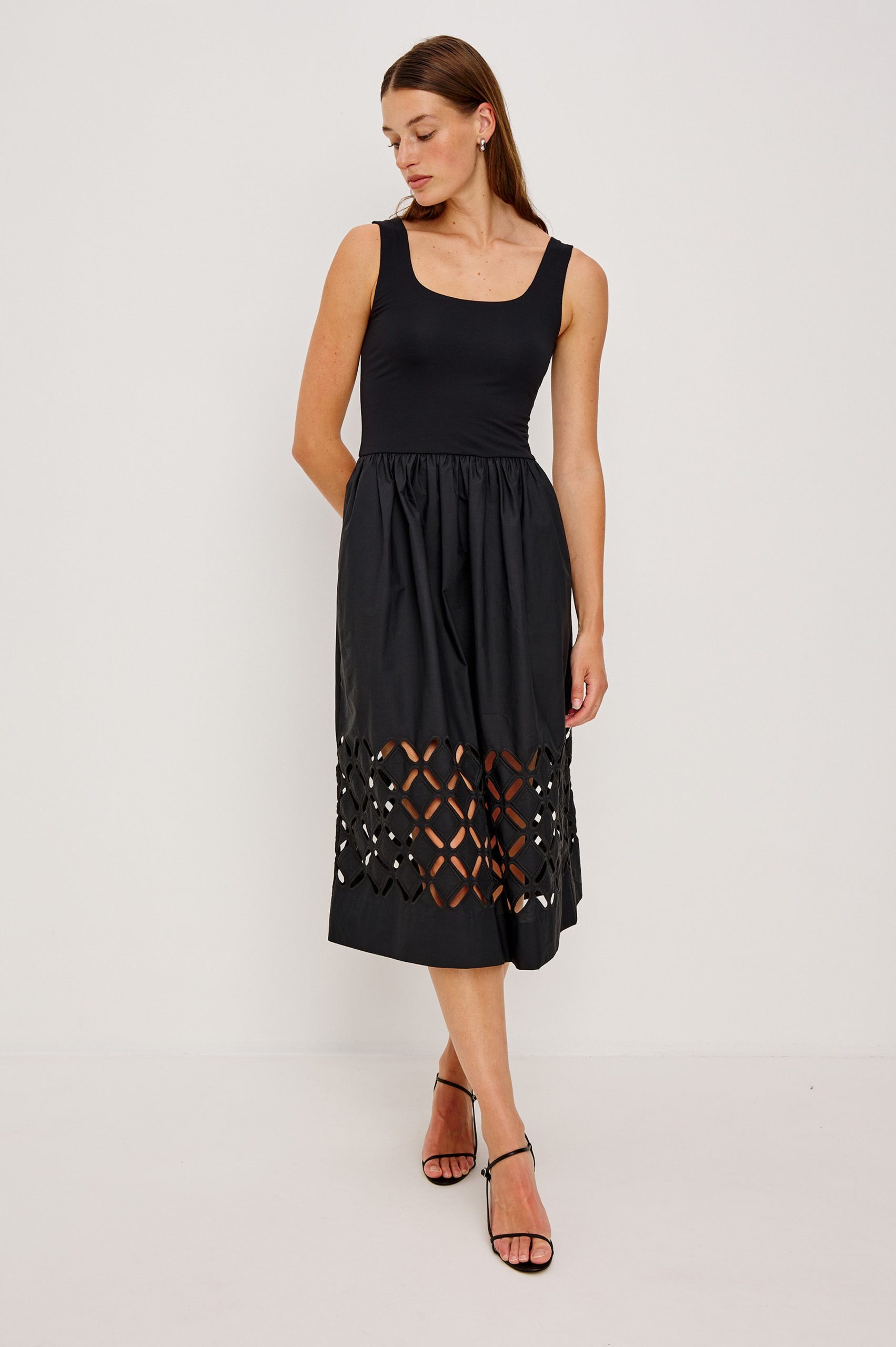 NADYA DRESS - BLACK - Image 4