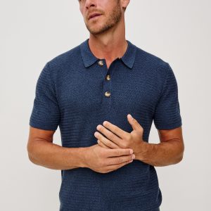 NATHAN POLO SHIRT - HARBOUR