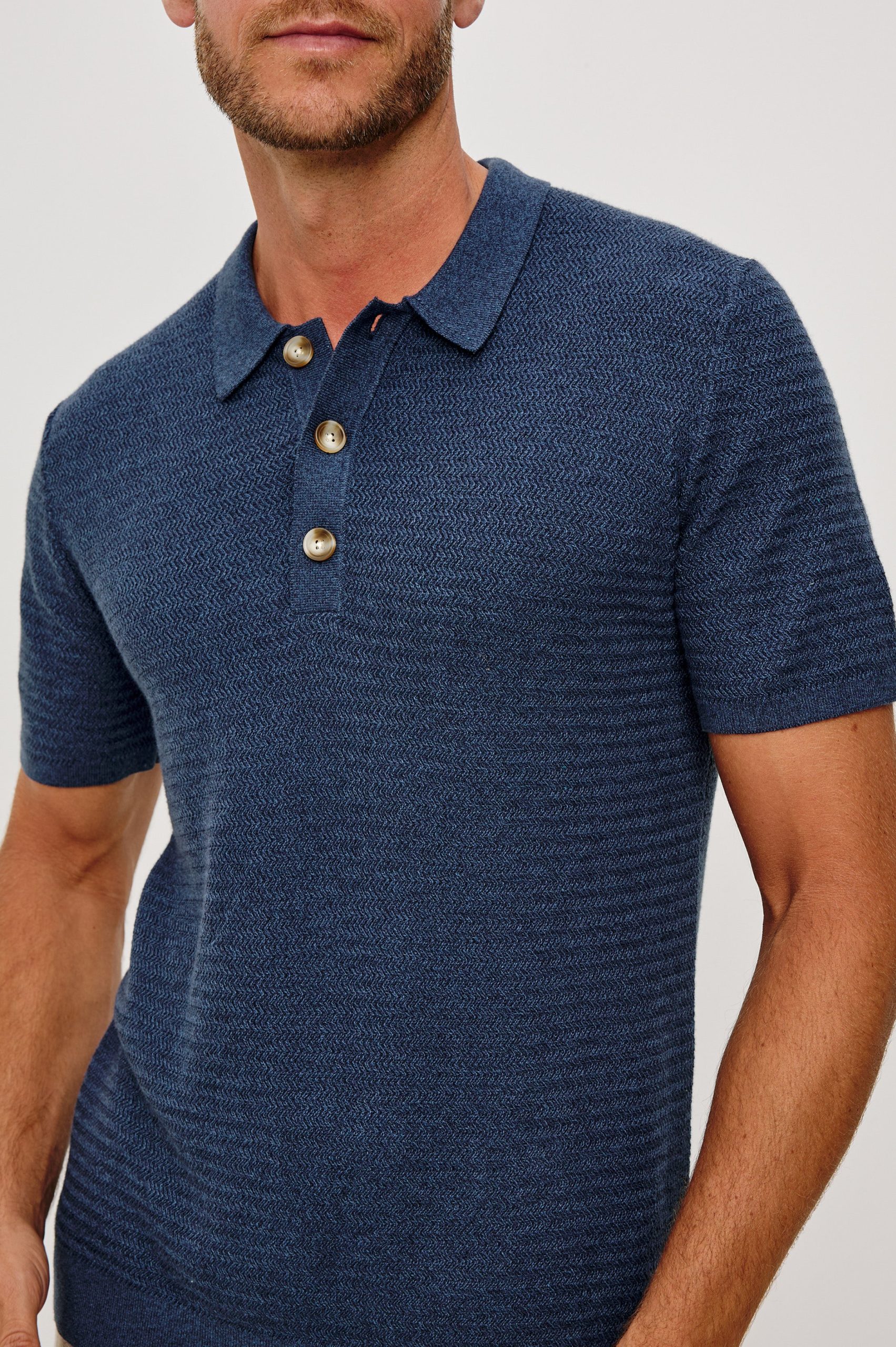 NATHAN POLO SHIRT - HARBOUR - Image 2