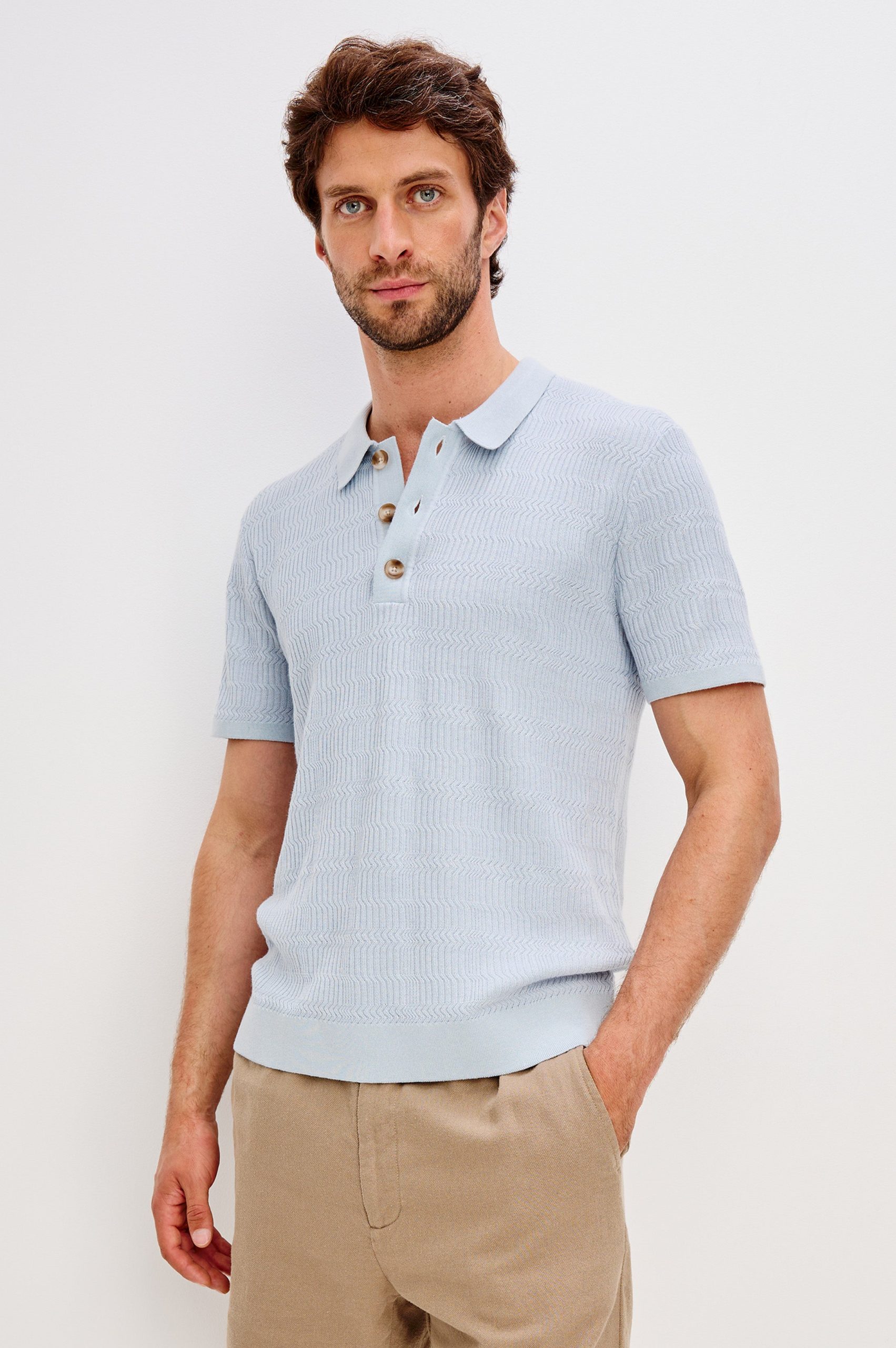 NATHAN POLO SHIRT - SKYWAY