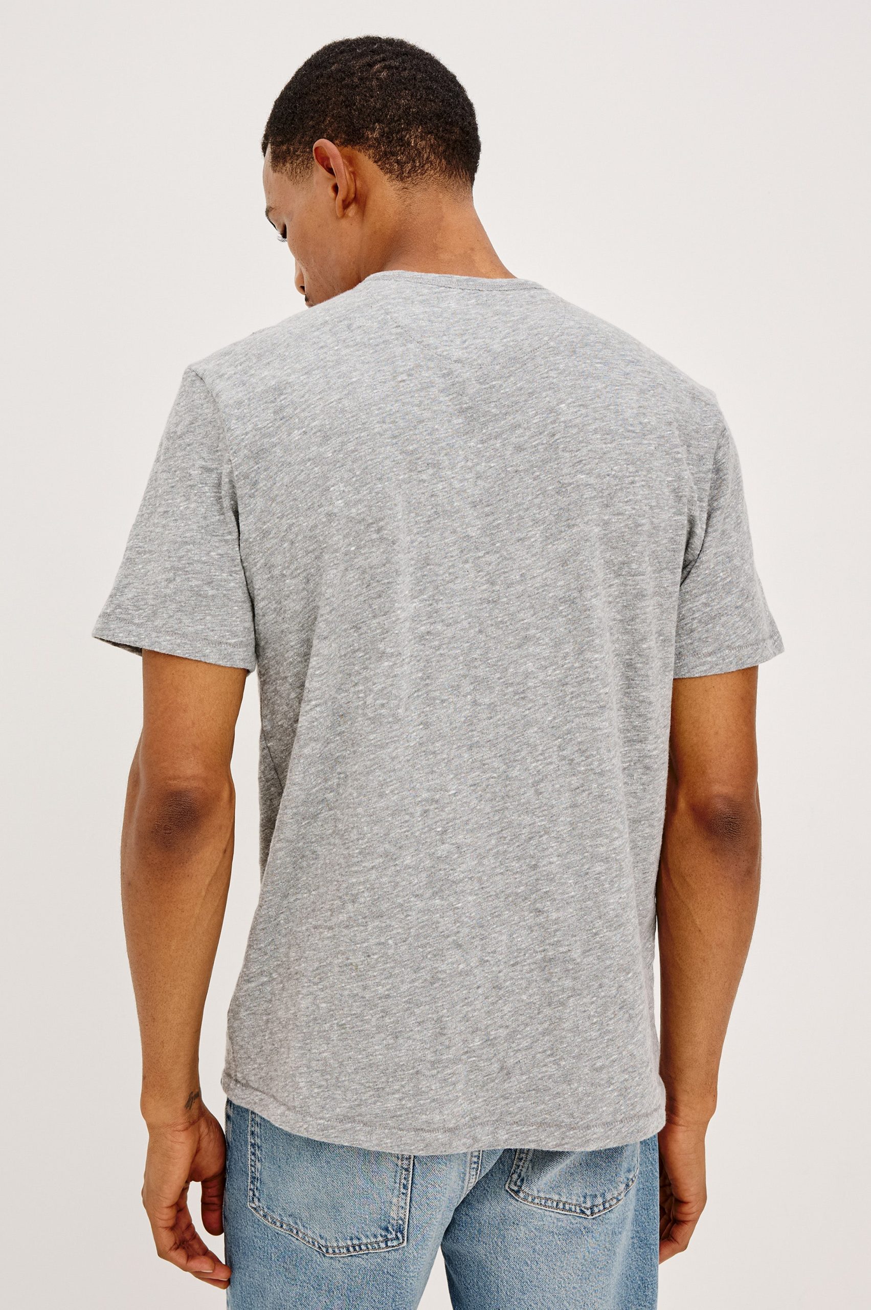 NEIL T-SHIRT - HEATHER GREY - Image 3