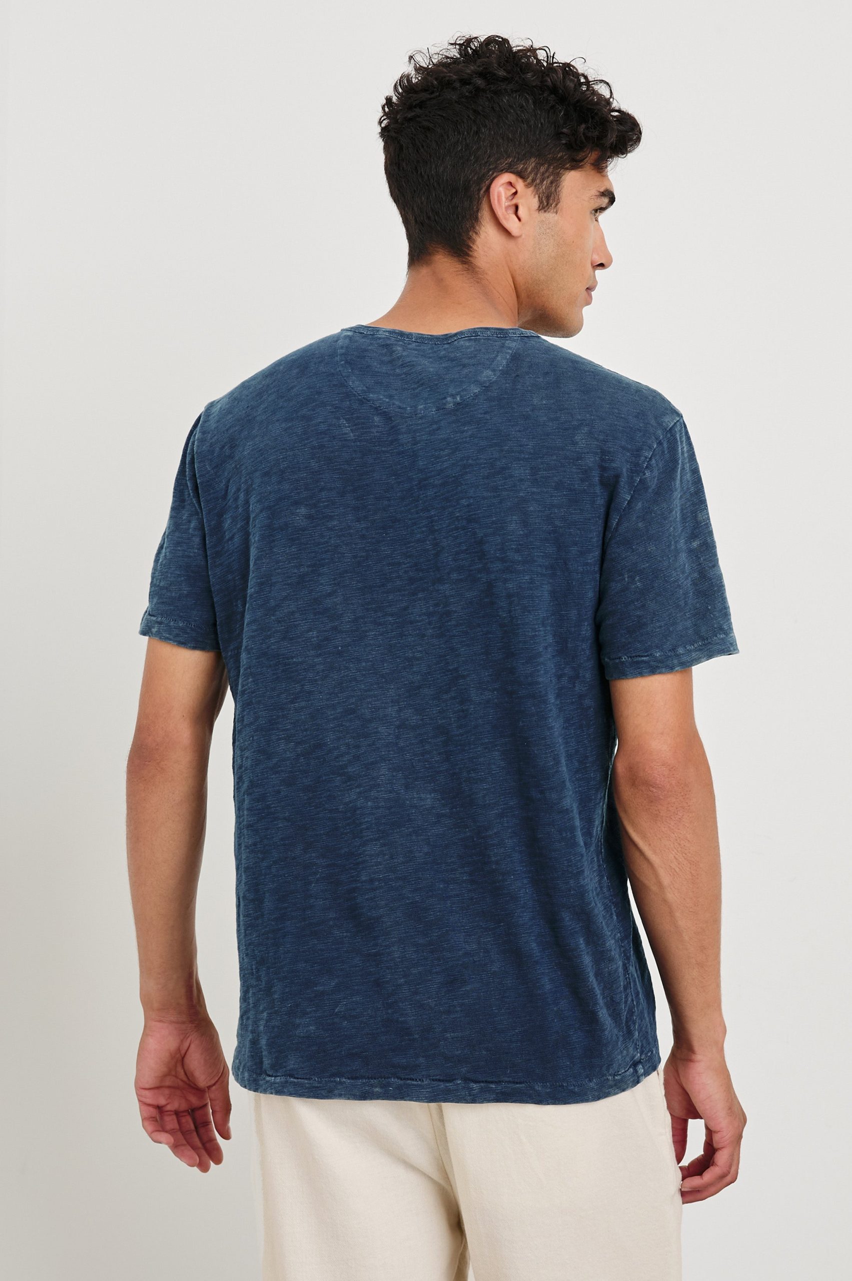 NEIL T-SHIRT - VINTAGE INDIGO - Image 4
