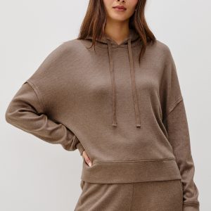 NICO SWEATSHIRT - HEATHER LATTE