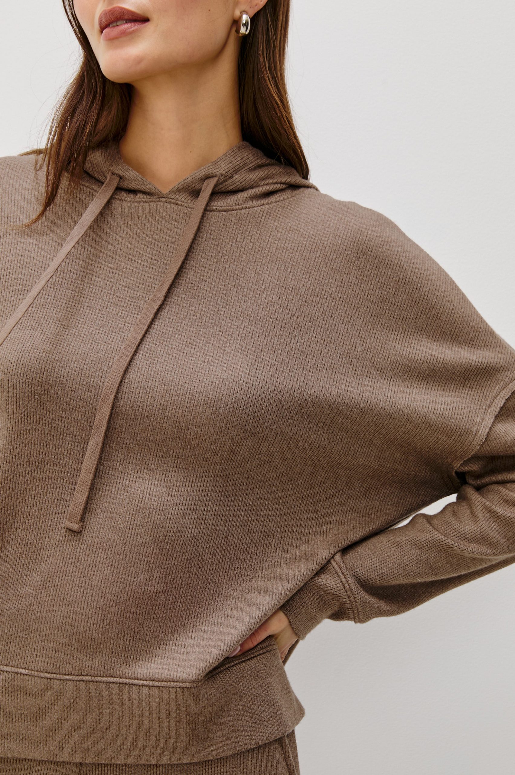 NICO SWEATSHIRT - HEATHER LATTE - Image 2