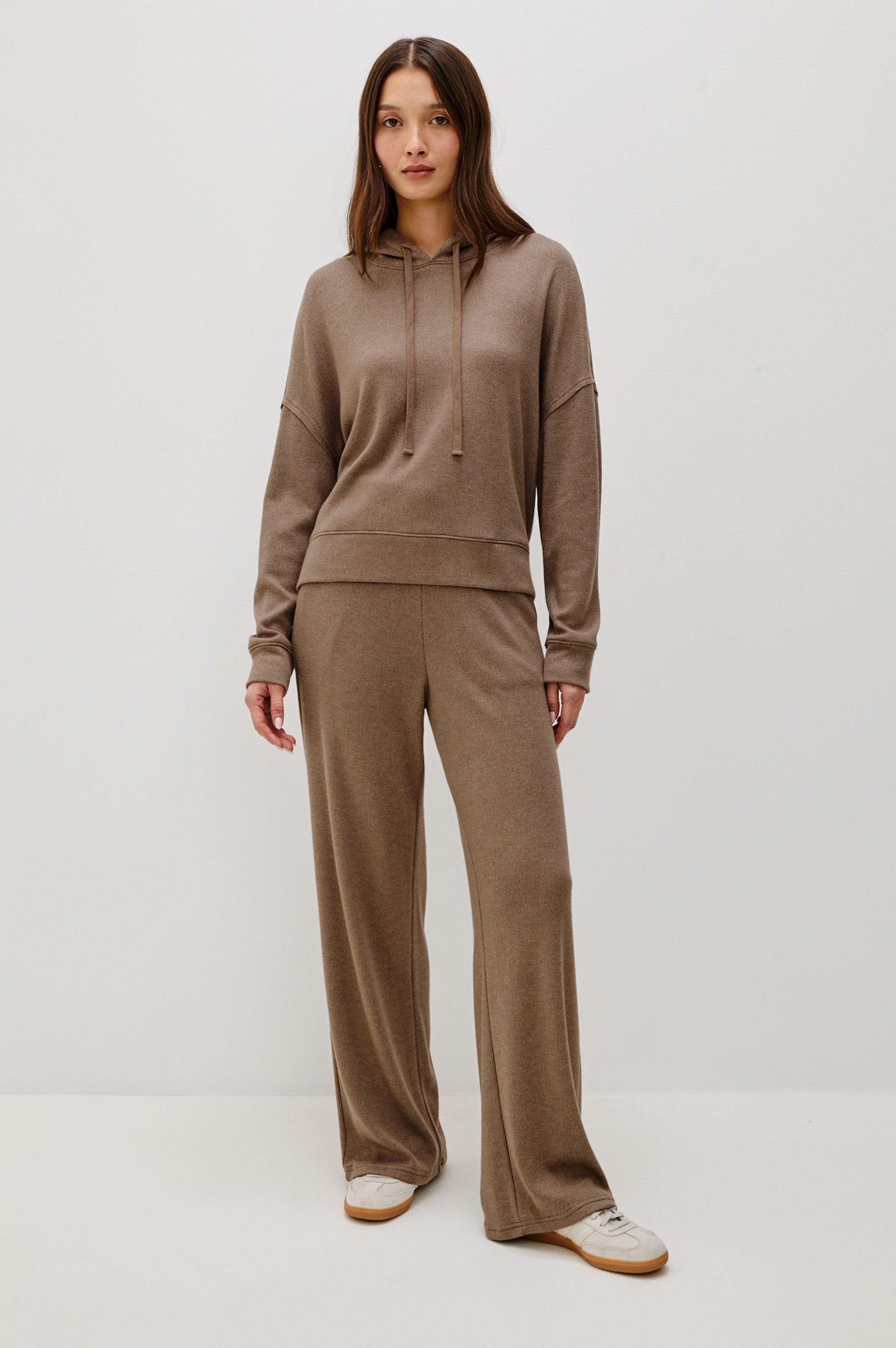 NICO SWEATSHIRT - HEATHER LATTE - Image 3