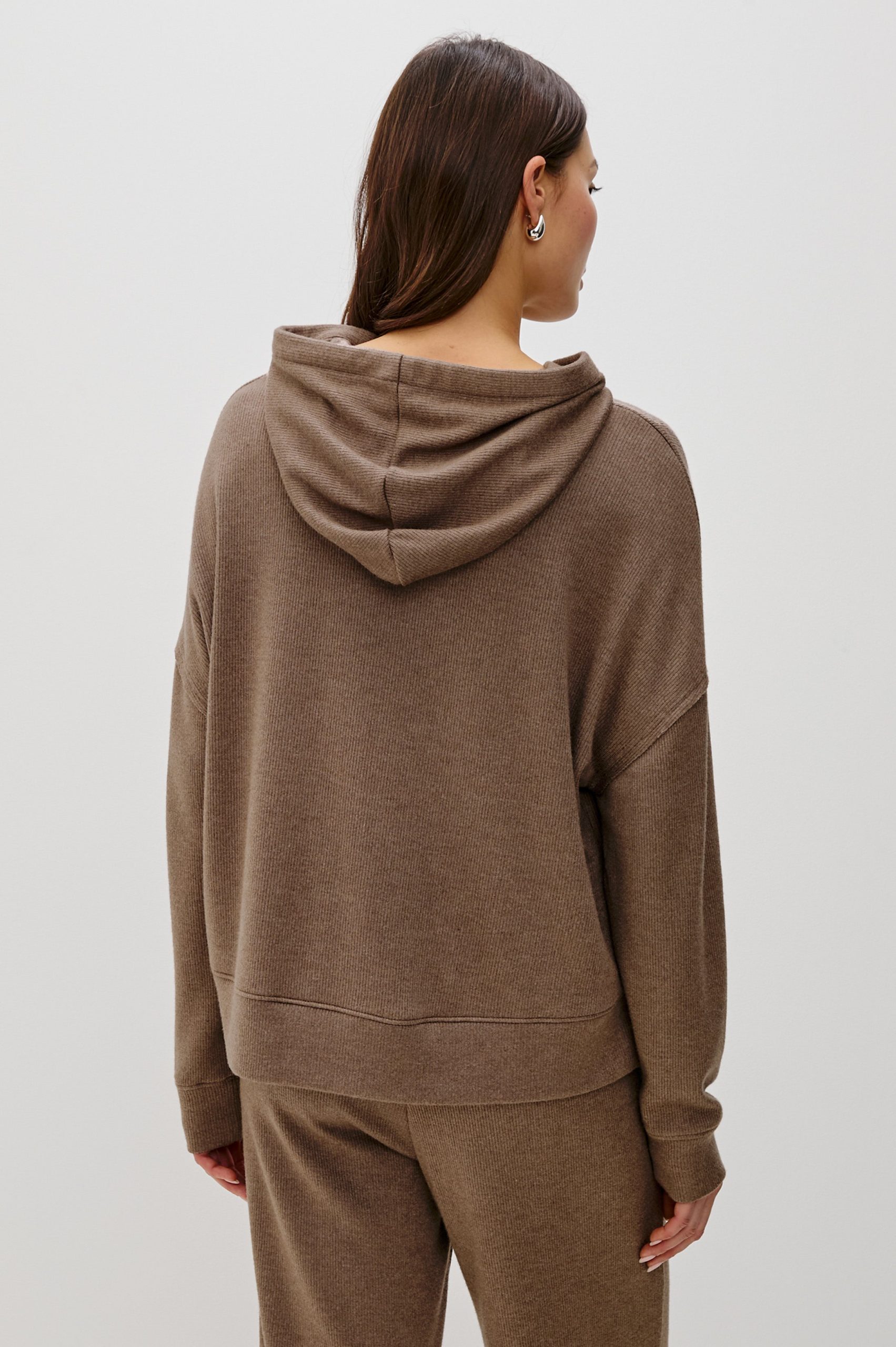 NICO SWEATSHIRT - HEATHER LATTE - Image 4